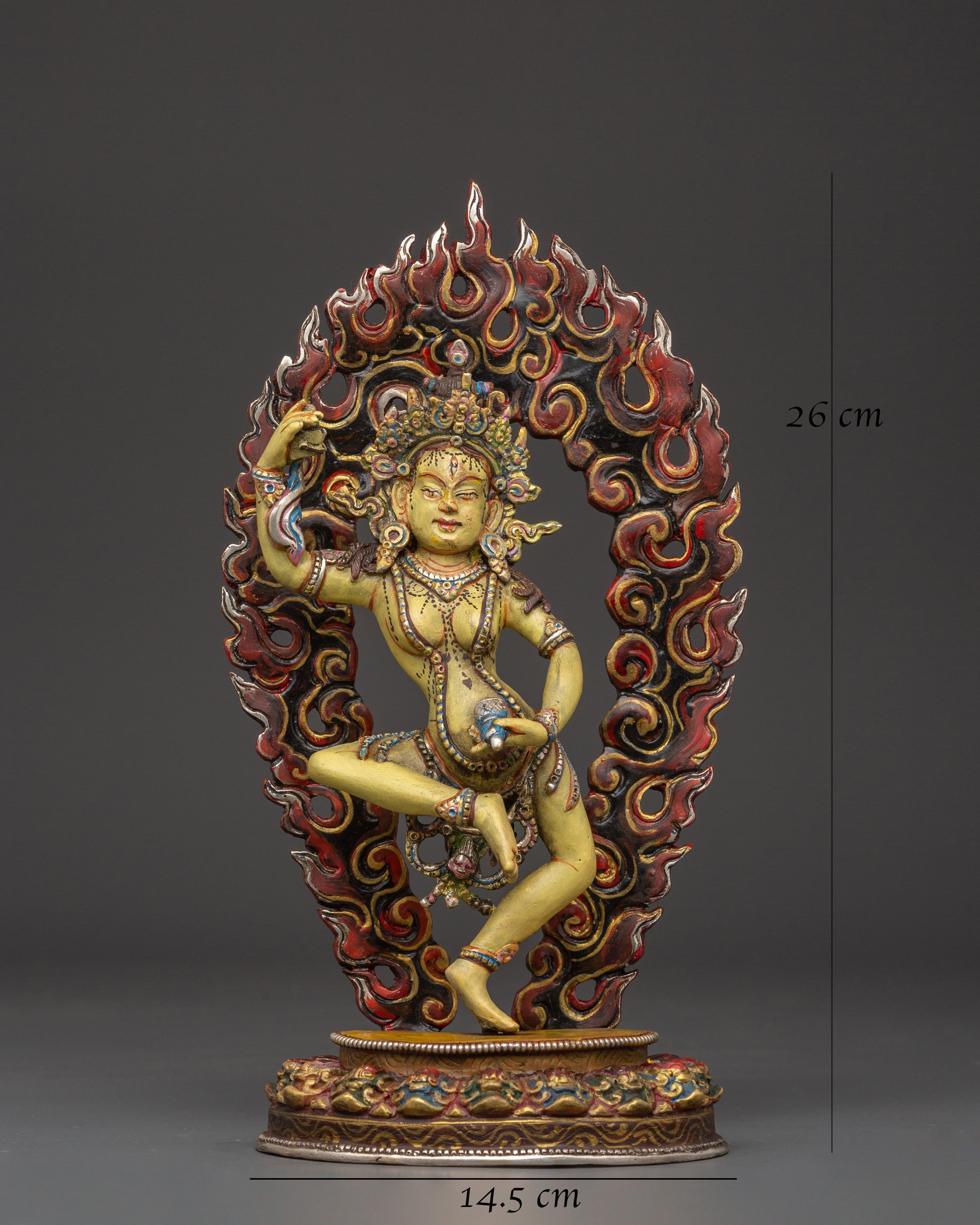 Handcrafted Machig Labdron Figurine | Tibetan Copper Goddess Statue