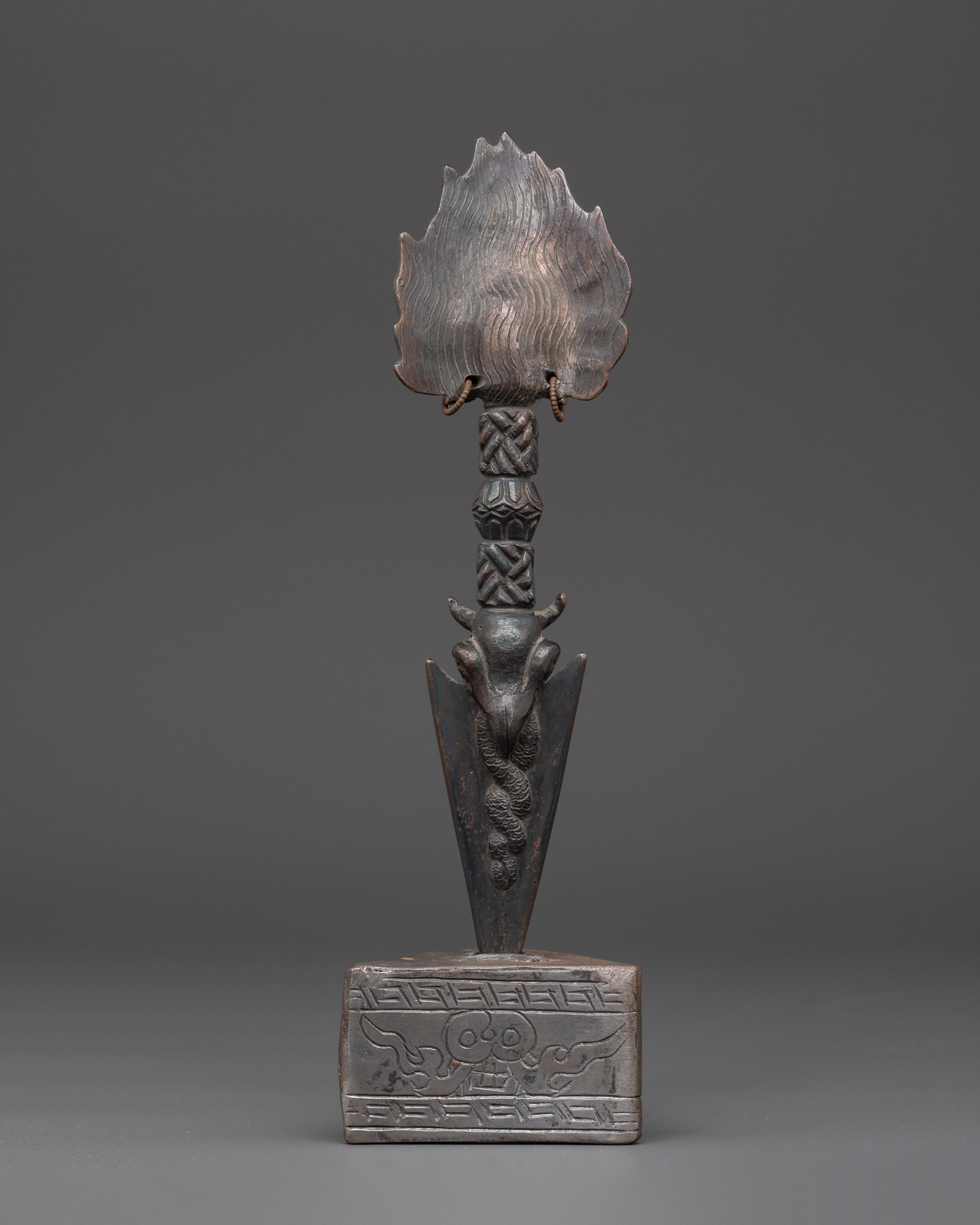 Handcrafted Buddhist Dragger | Rituals & Protection