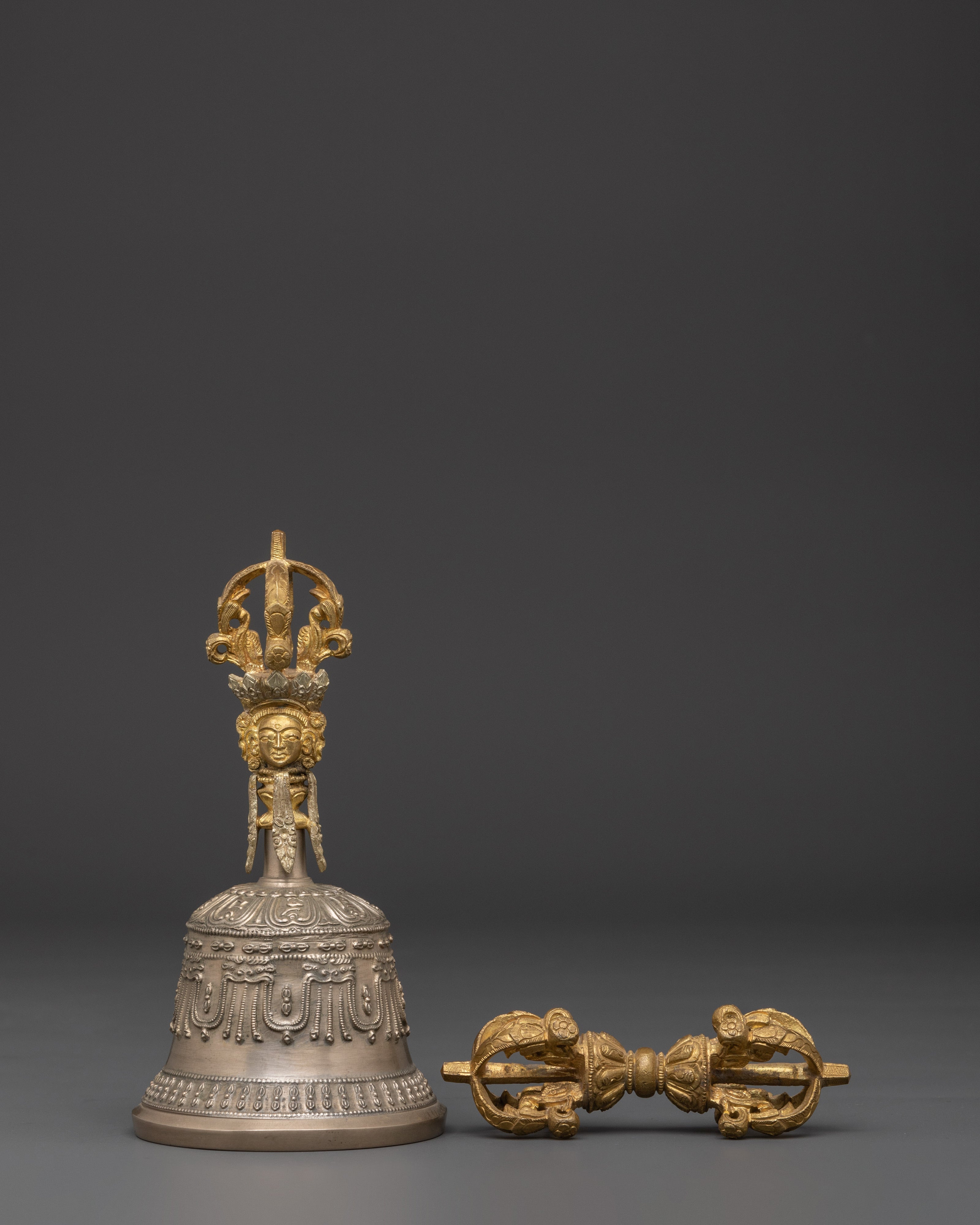 Buddhist Bell and Vajra Spiritual Tools