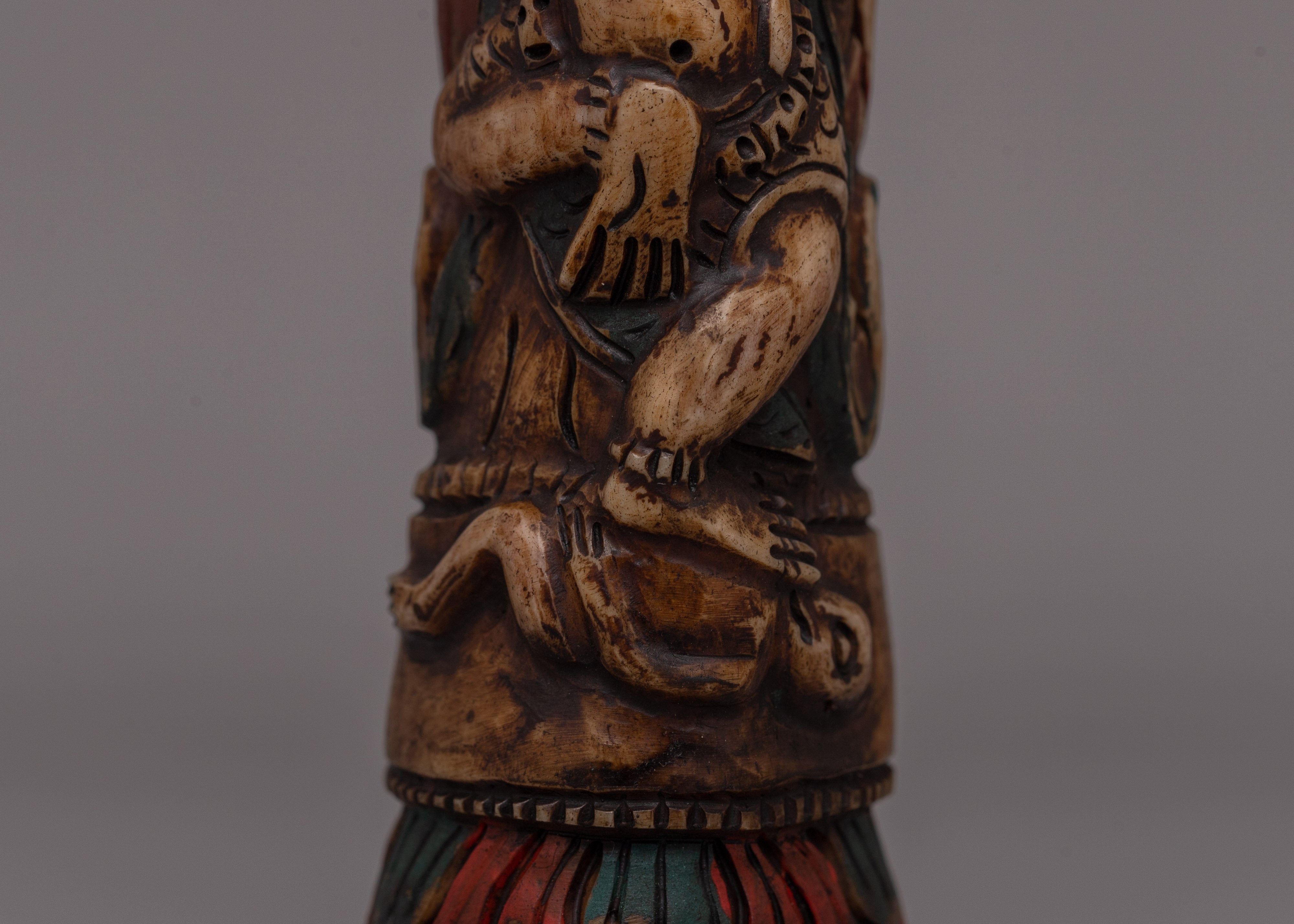 Handcrafted Mahakala Deity Statue | Protector of Tibetan Buddhism