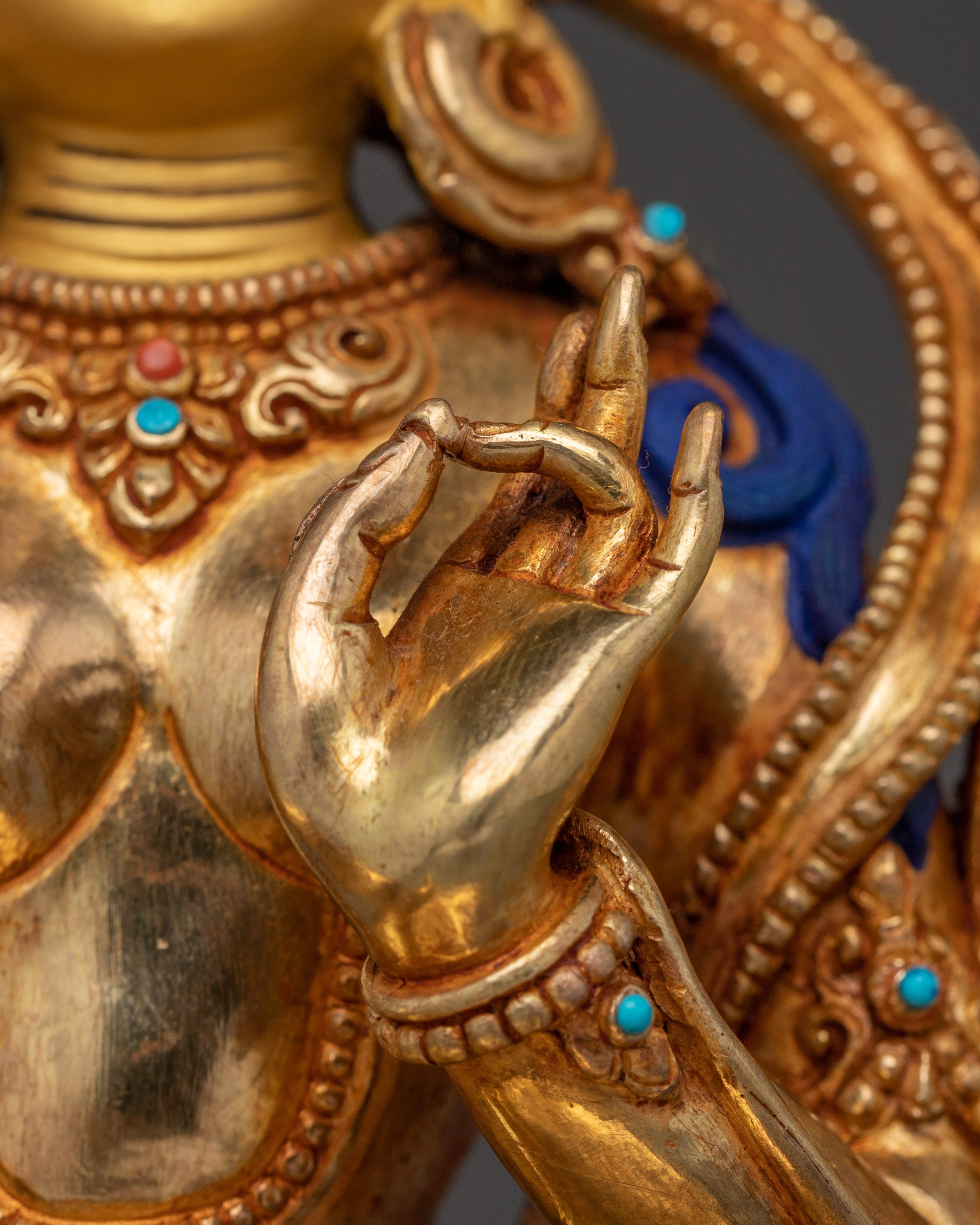 Buddhist Deity Green Tara Statue | Shyama Tara - Swift Action