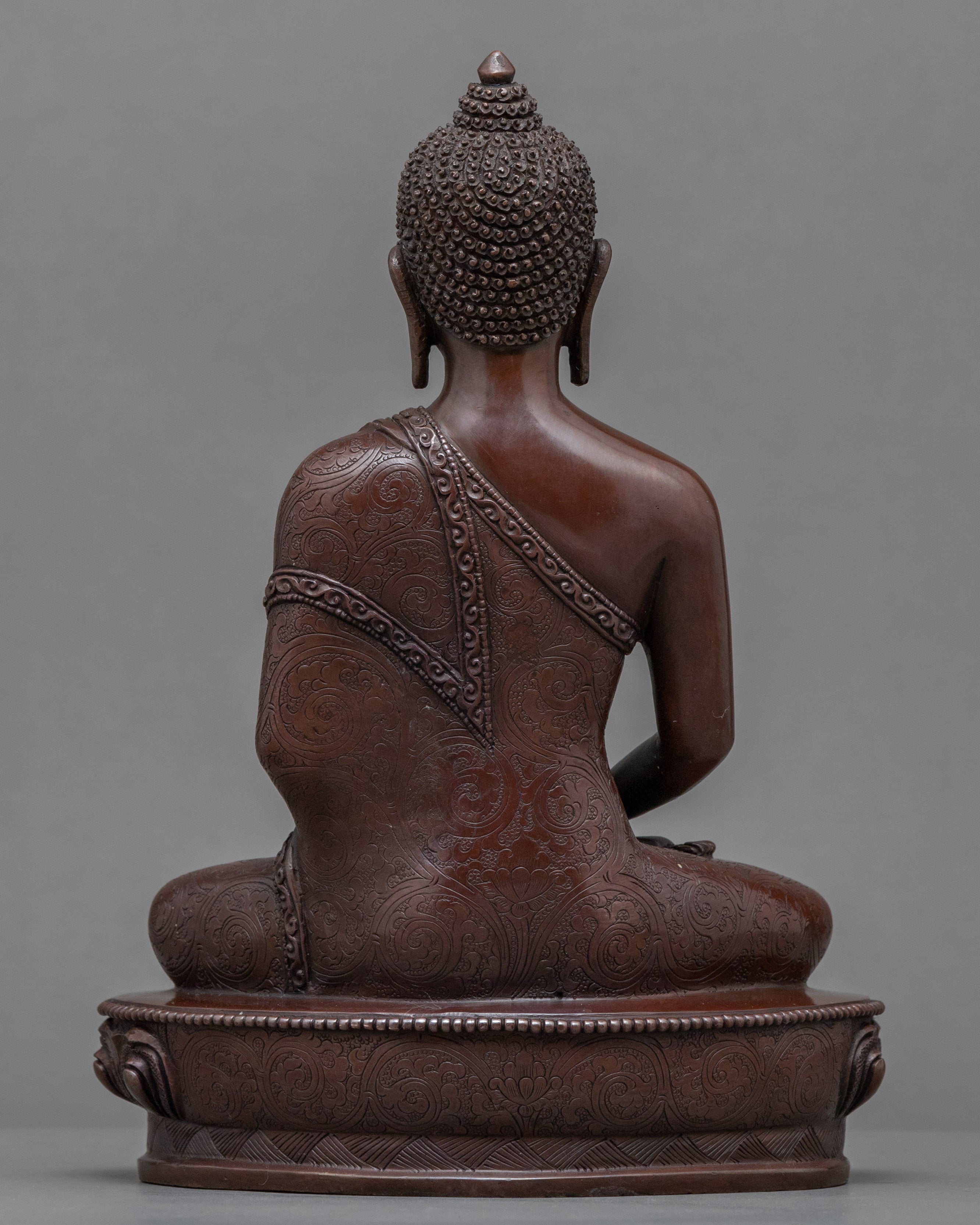 Coper Body Statue For Amitabha Buddha Chant | Buddhist Deity Figurine For Ritual