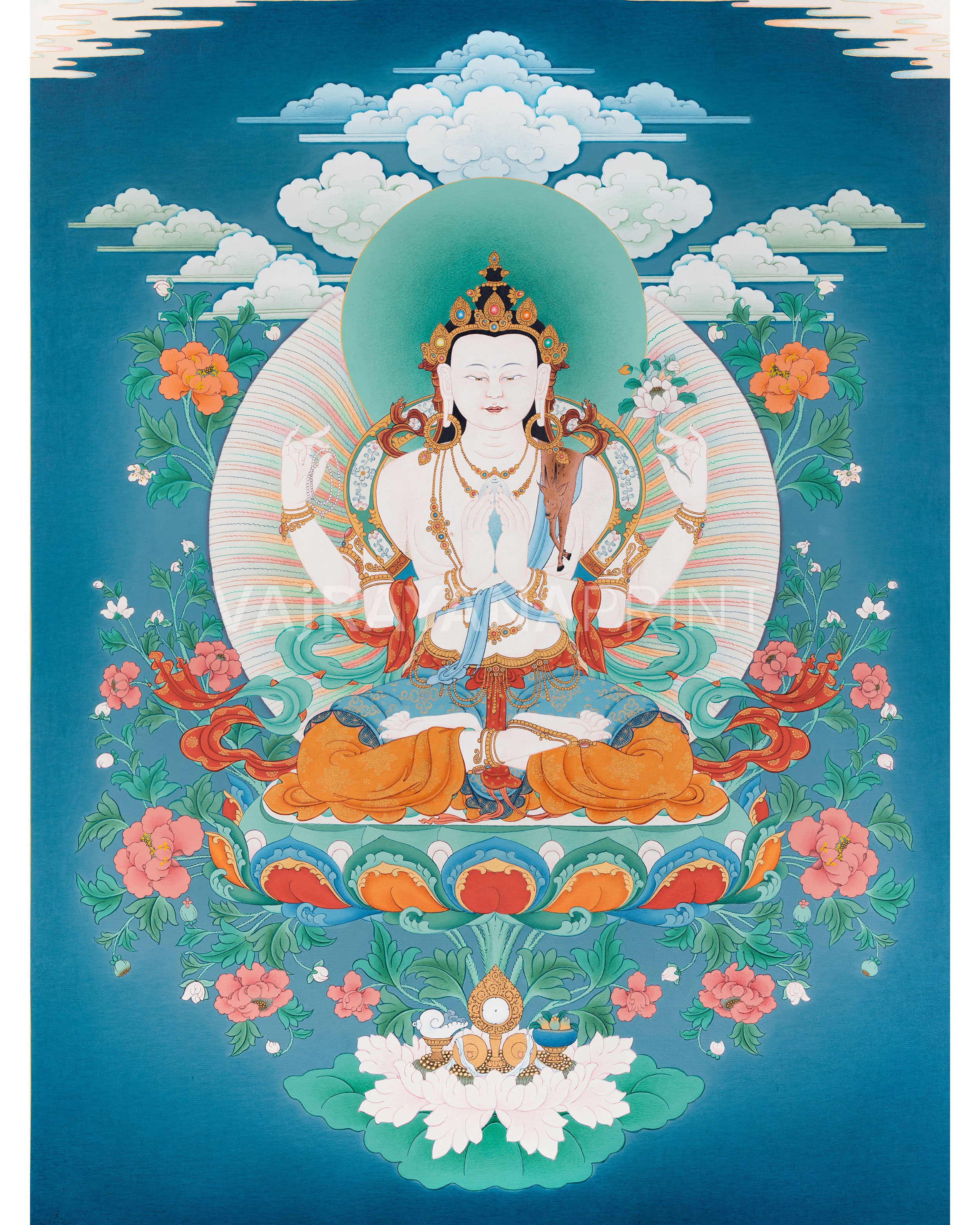 4-armed-avalokiteshvara-print