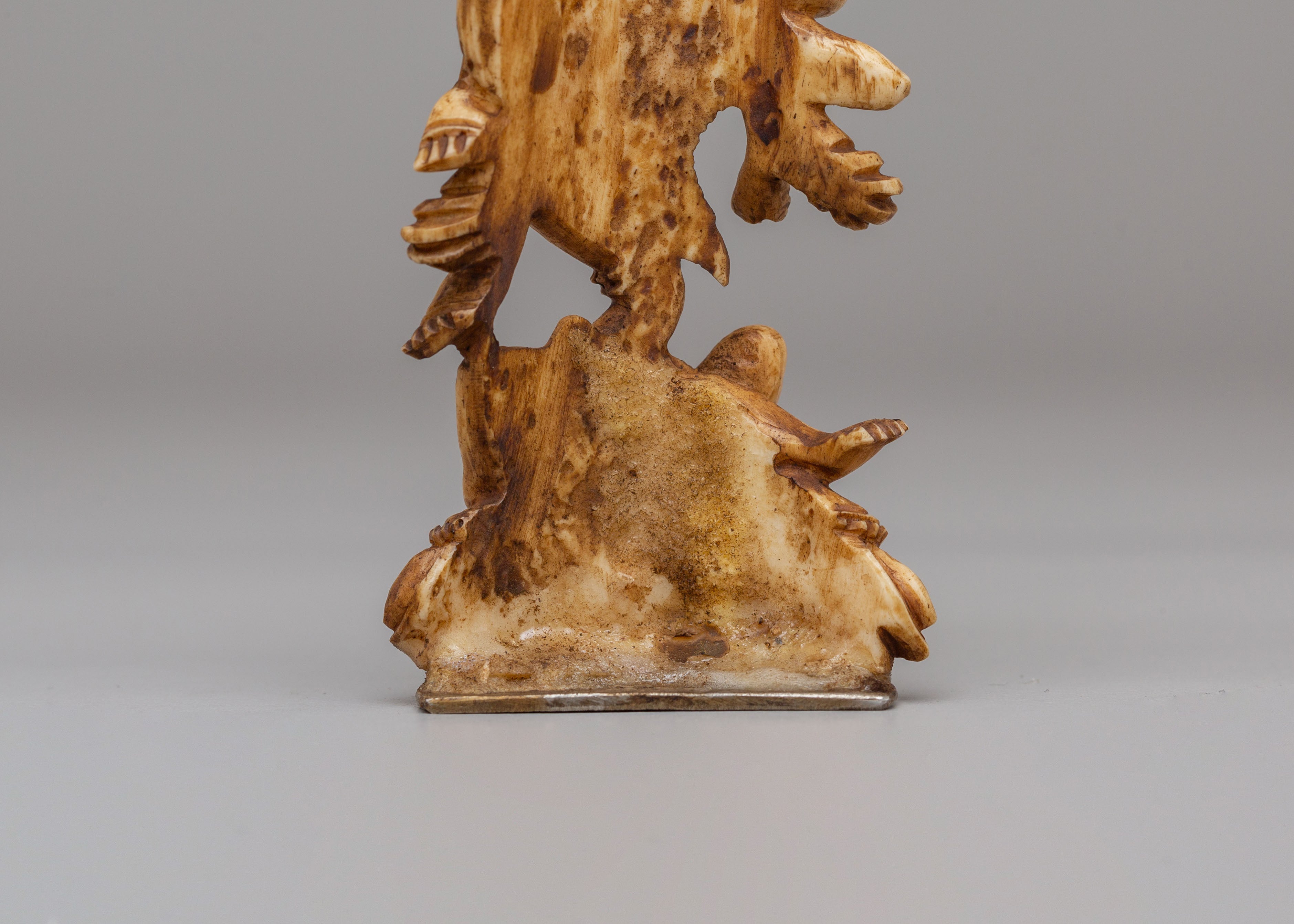 Sacred Dorje Phagmo Bone Sculpture | Handcrafted Ritual Artifact