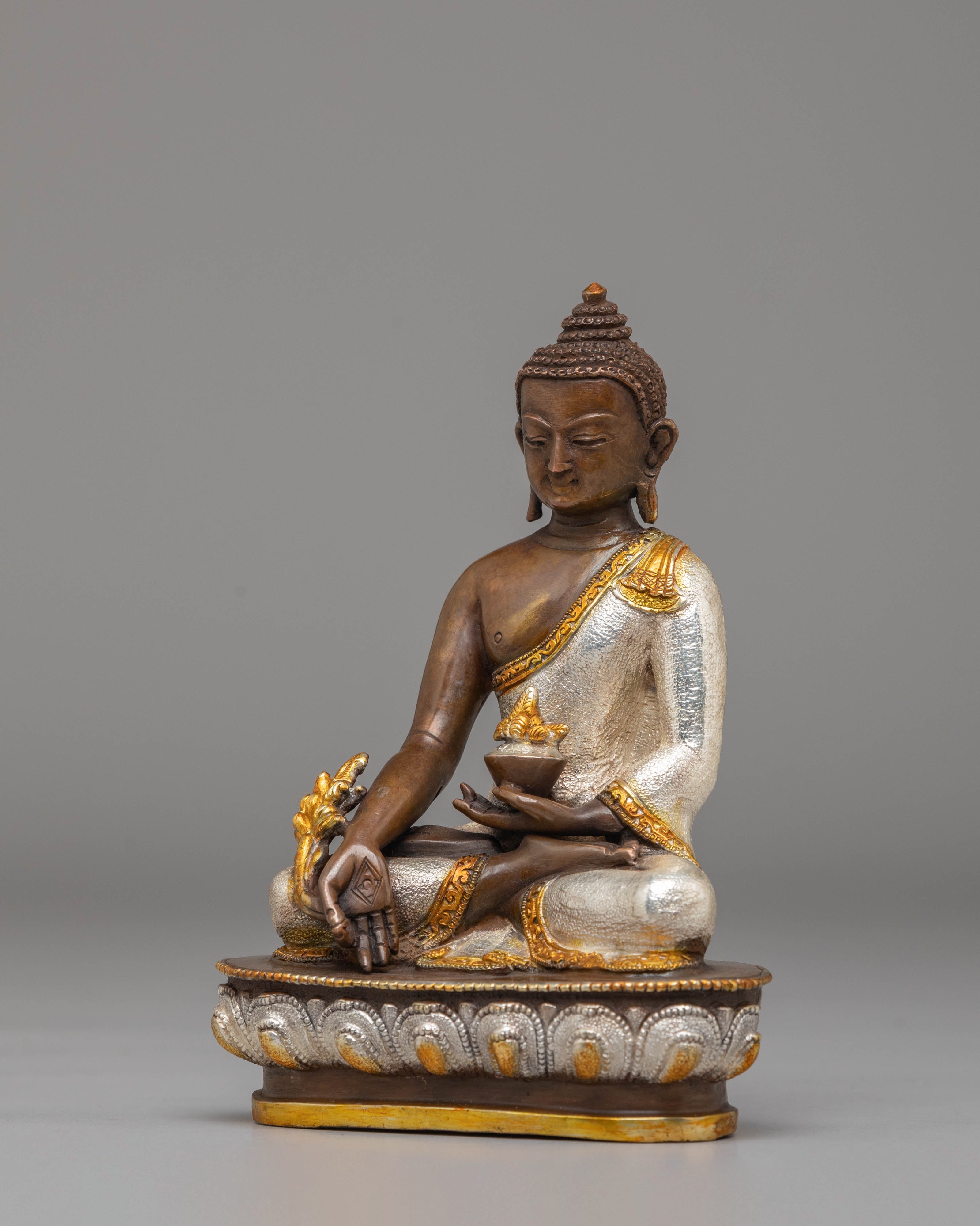 Handmade Medicine Buddha Statue With Healing Power | Tibetan Buddhist Healing Deity