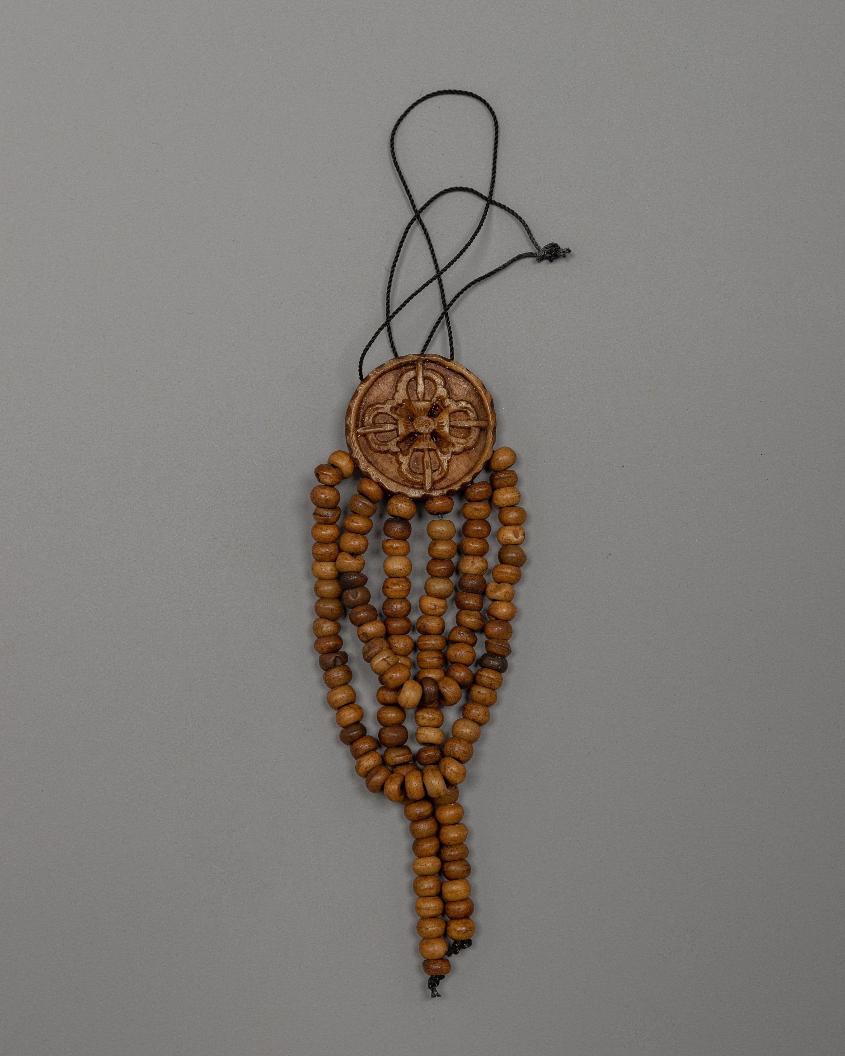 Tibetan Bone Rugen (Rus-Gyan) | Sacred Ritual Adornment Set