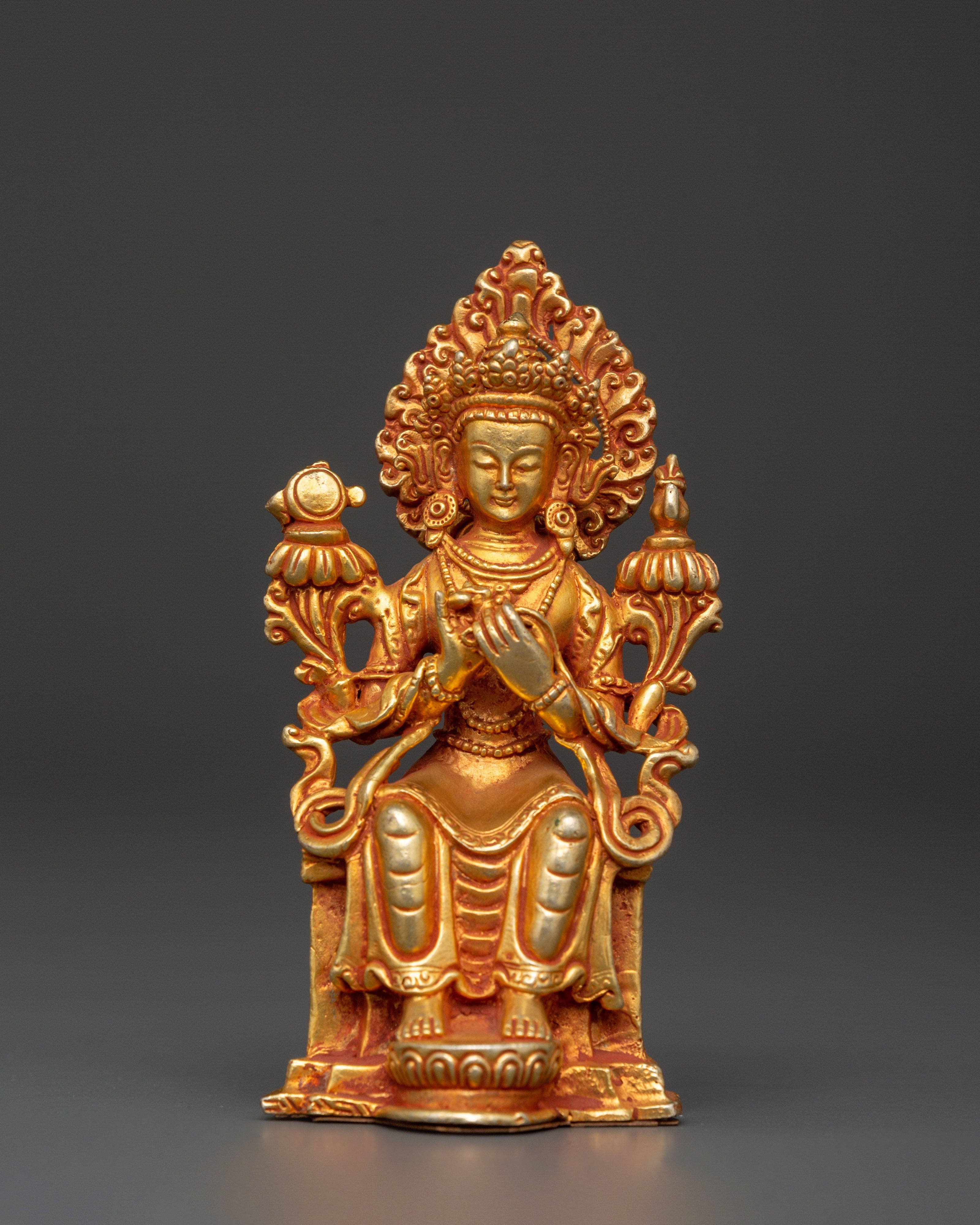 Tibetan Maitreya Buddha Figure