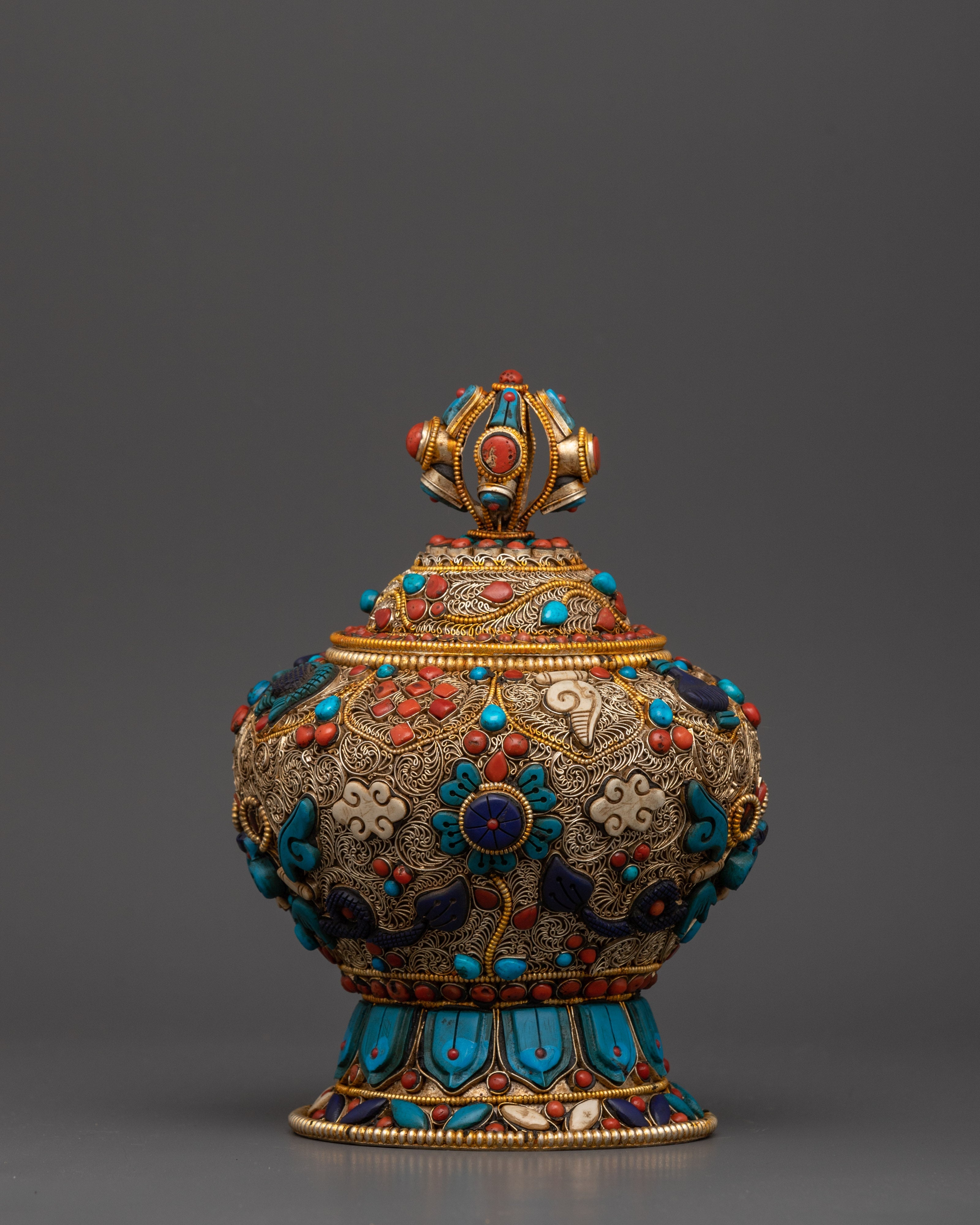beautiful-tibetan-rice-pot