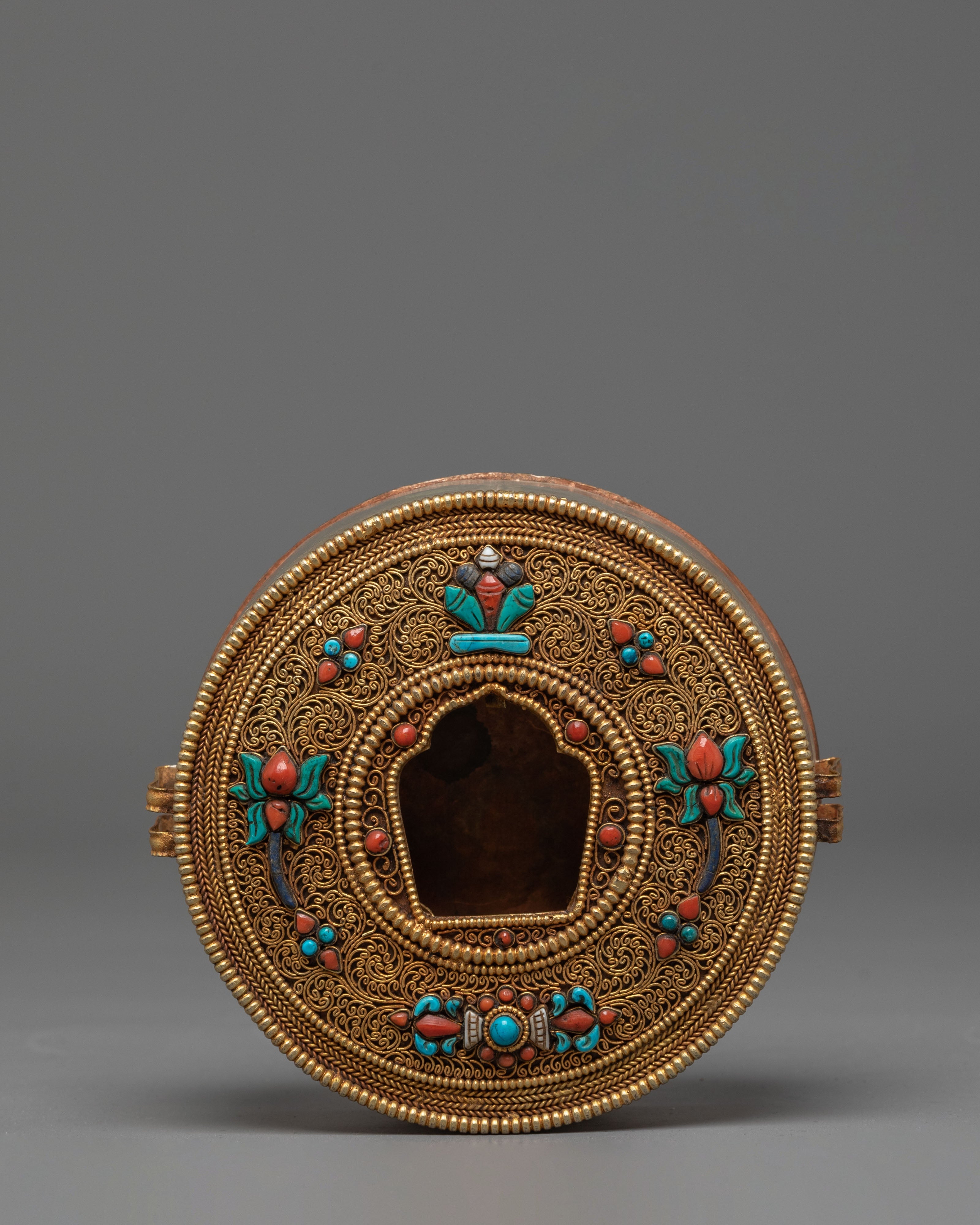 Handmade Gold Plated Ghau Box