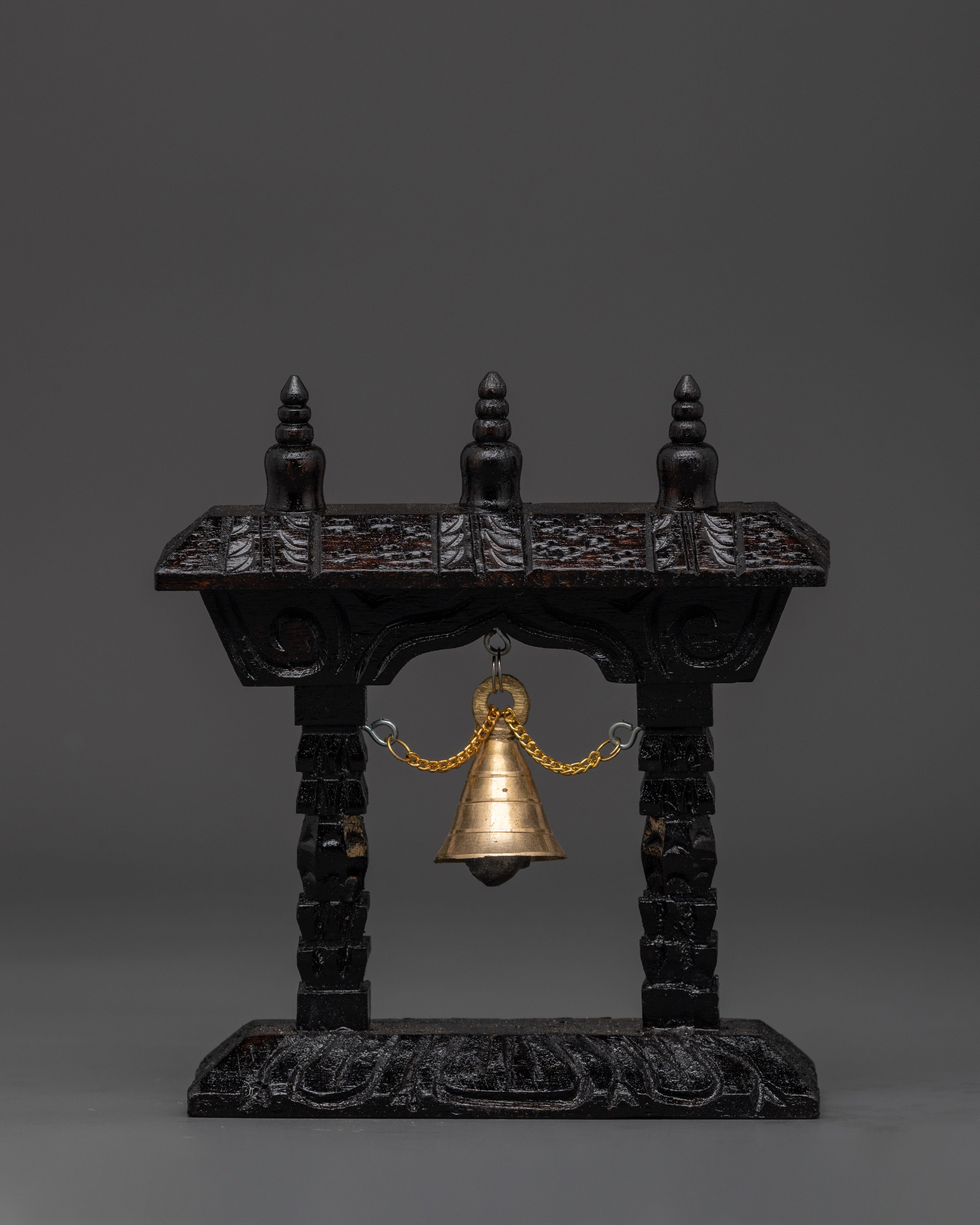 Bell on Wooden Frame