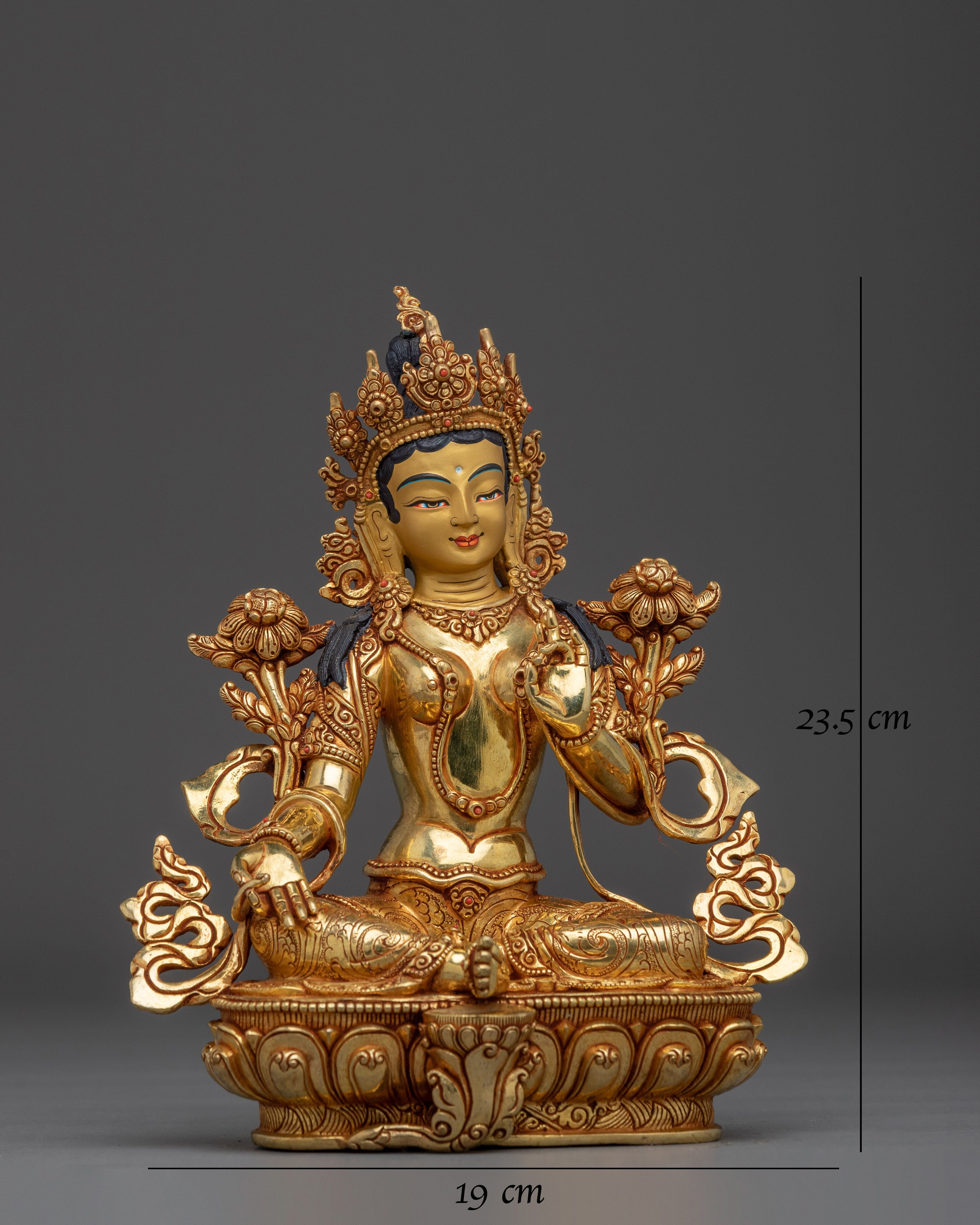 female-buddha-sculpture-of-green-tara