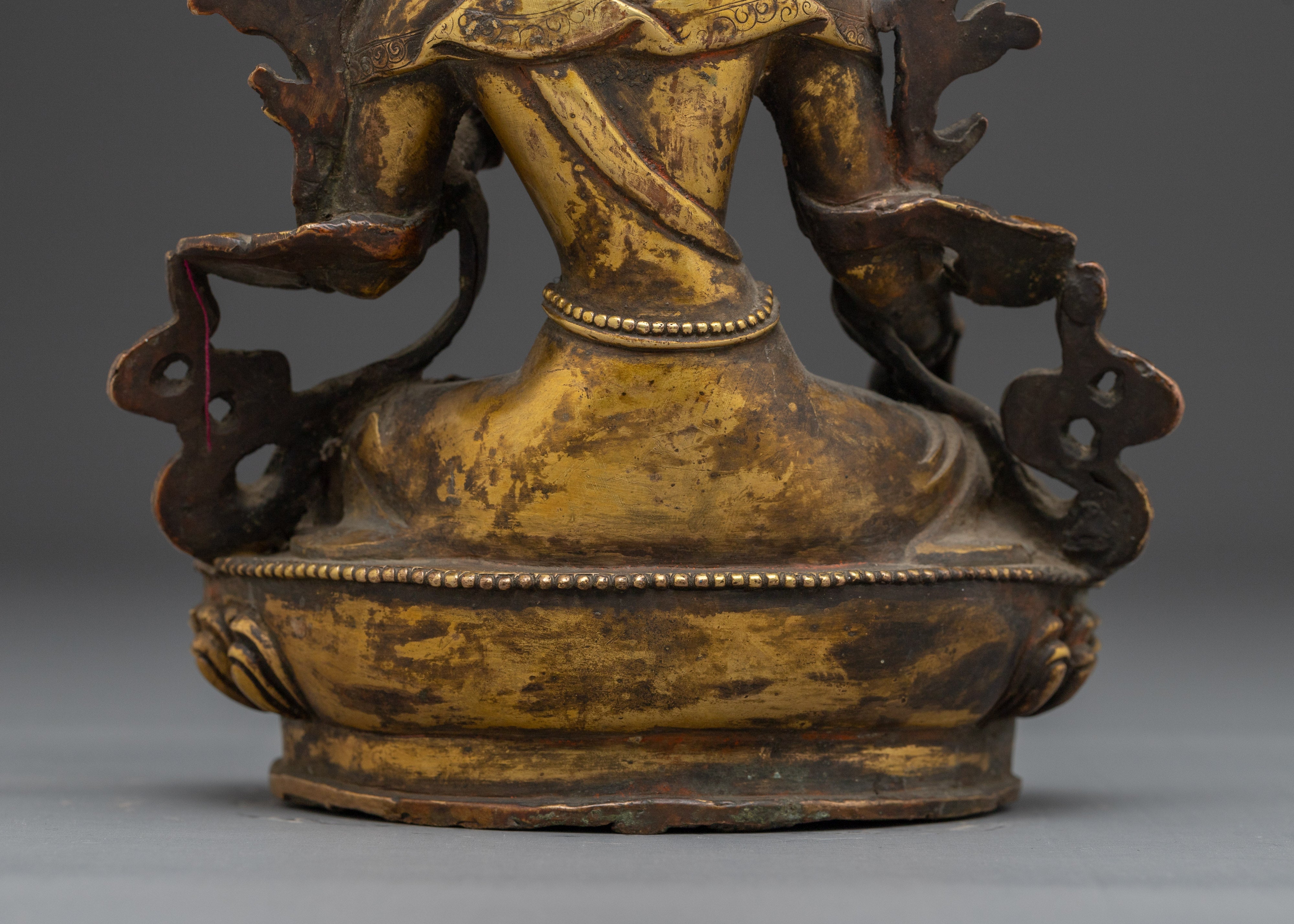 Handcrafted White Tara Figurine | Tibetan Goddess Statue