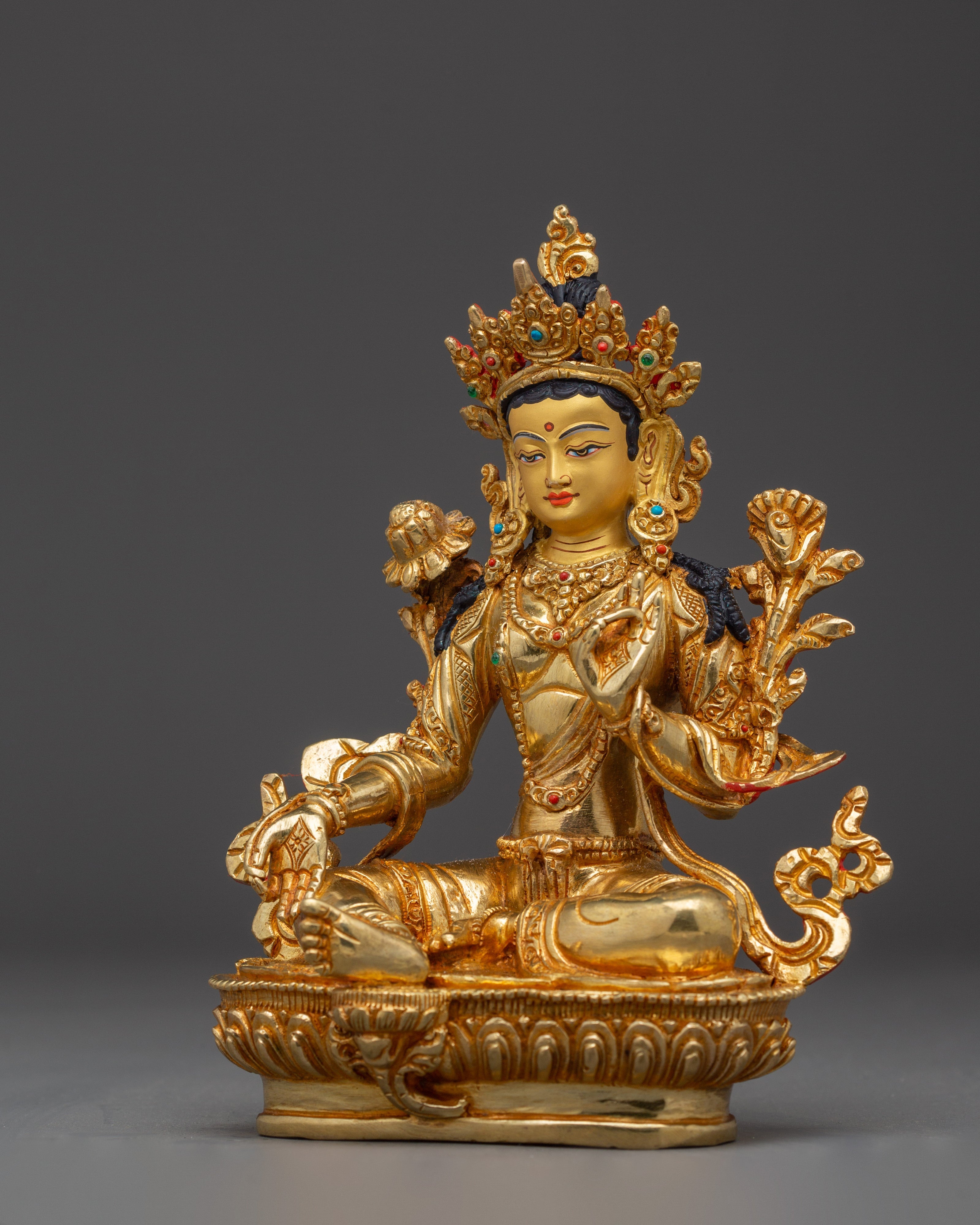 Female Enlightenment Deity Green Tara | Mother of All Buddhas