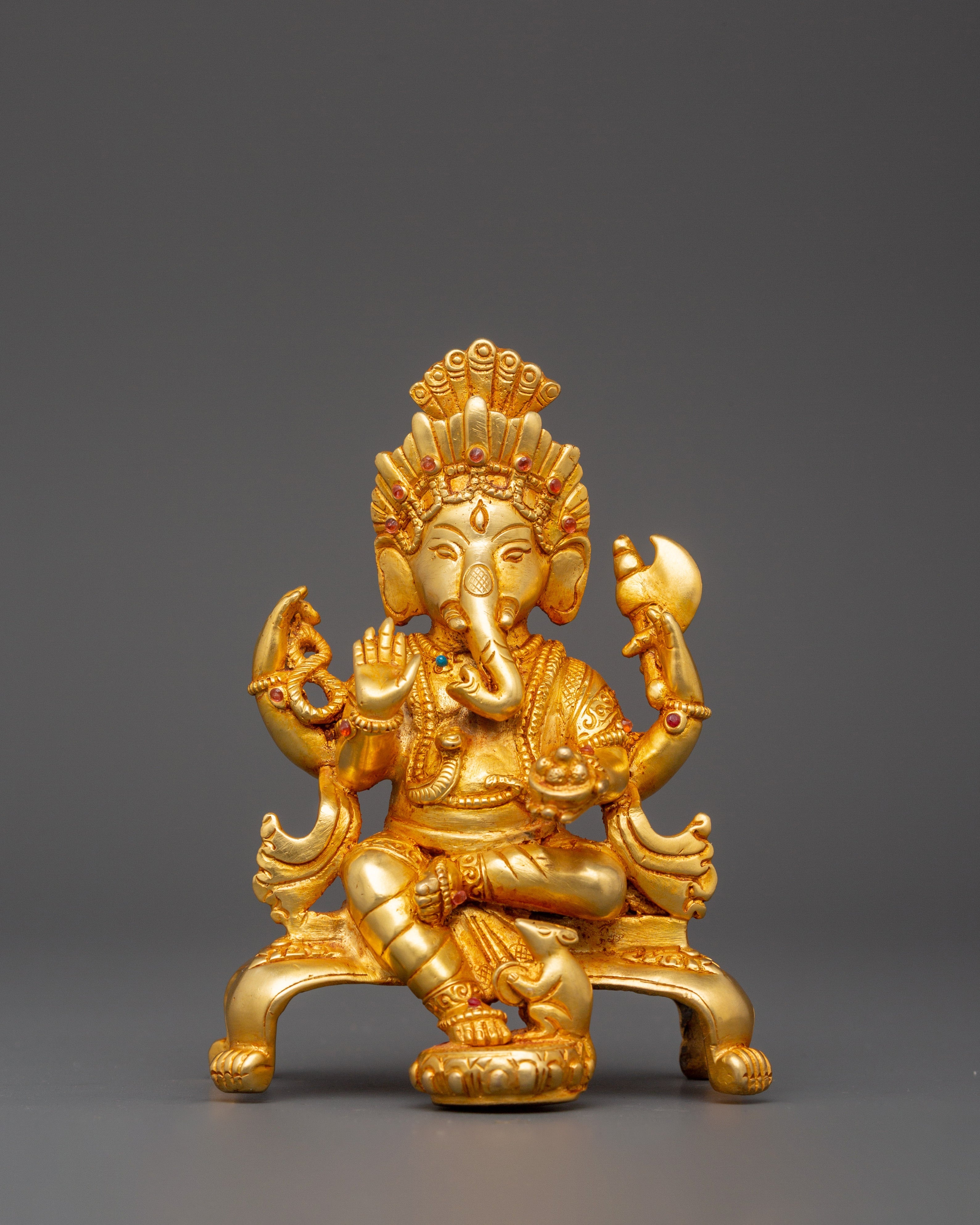 Lord Ganesha Hindu Deity Statue | Sculpture for Prosperity and Protection