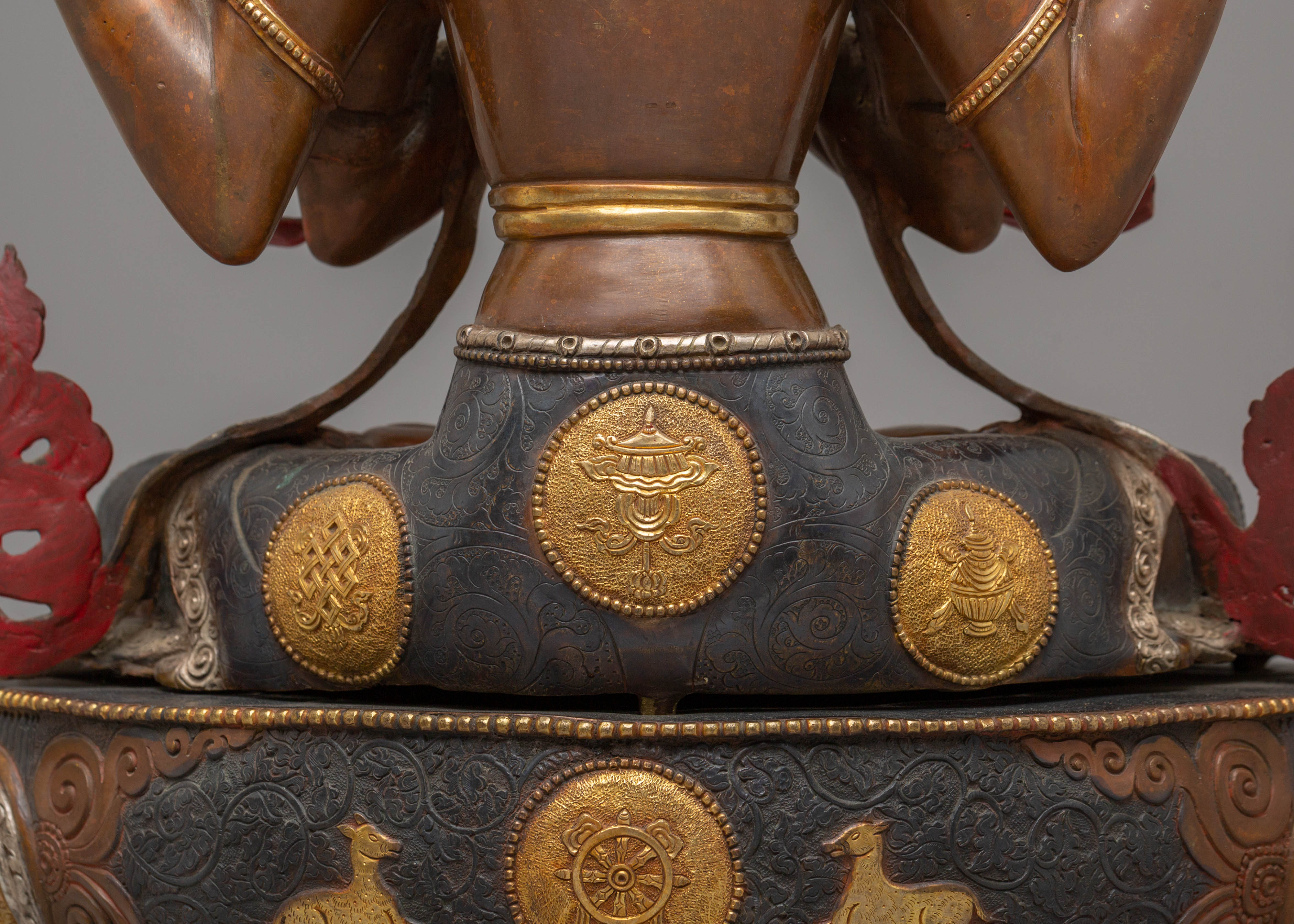 Handcrafted Buddhist Chenrezig Statue | Tibetan Buddhist Deity