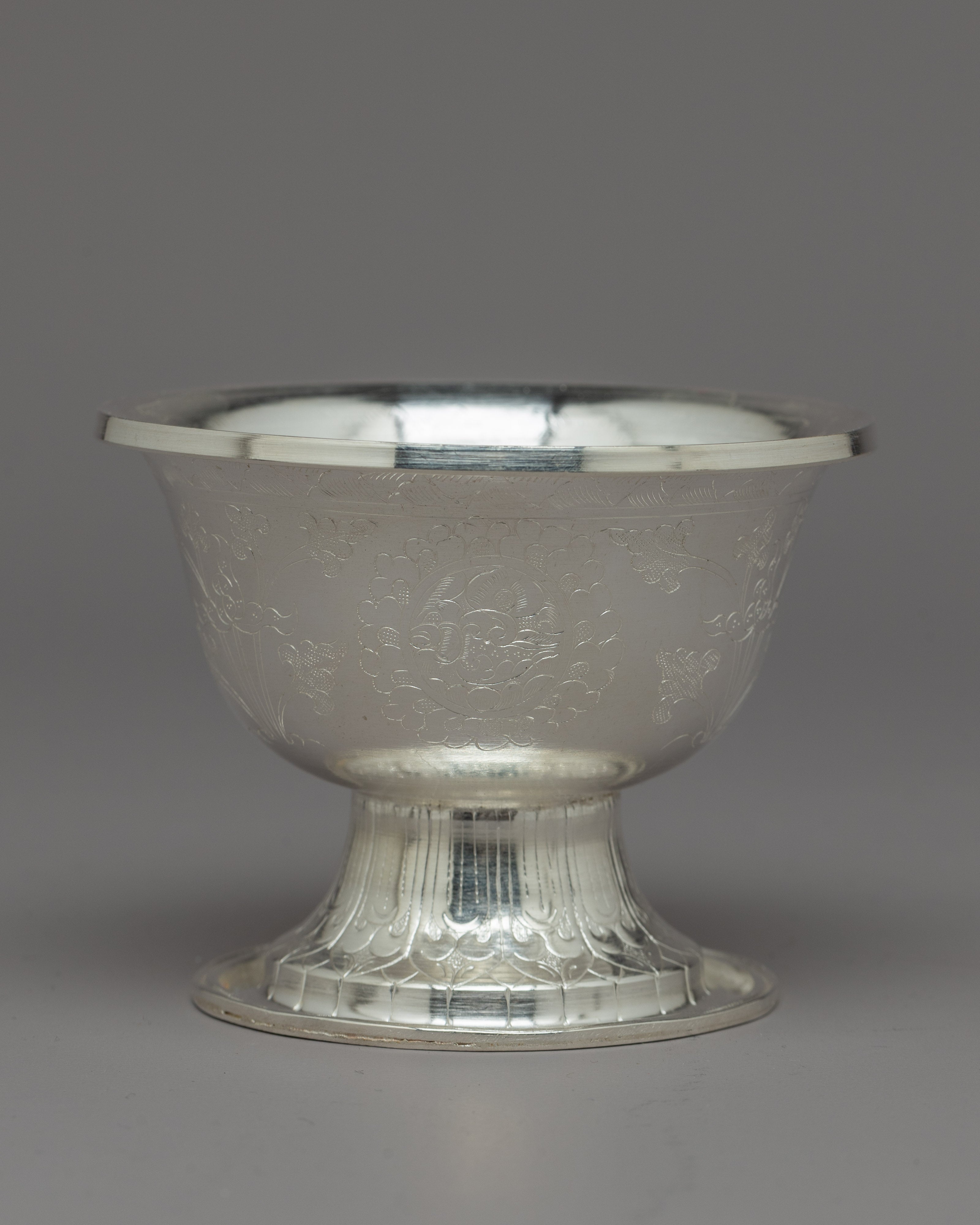 Silver Water Offering Bowls | Elegant Vessels for Sacred Rituals and Spiritual Offerings