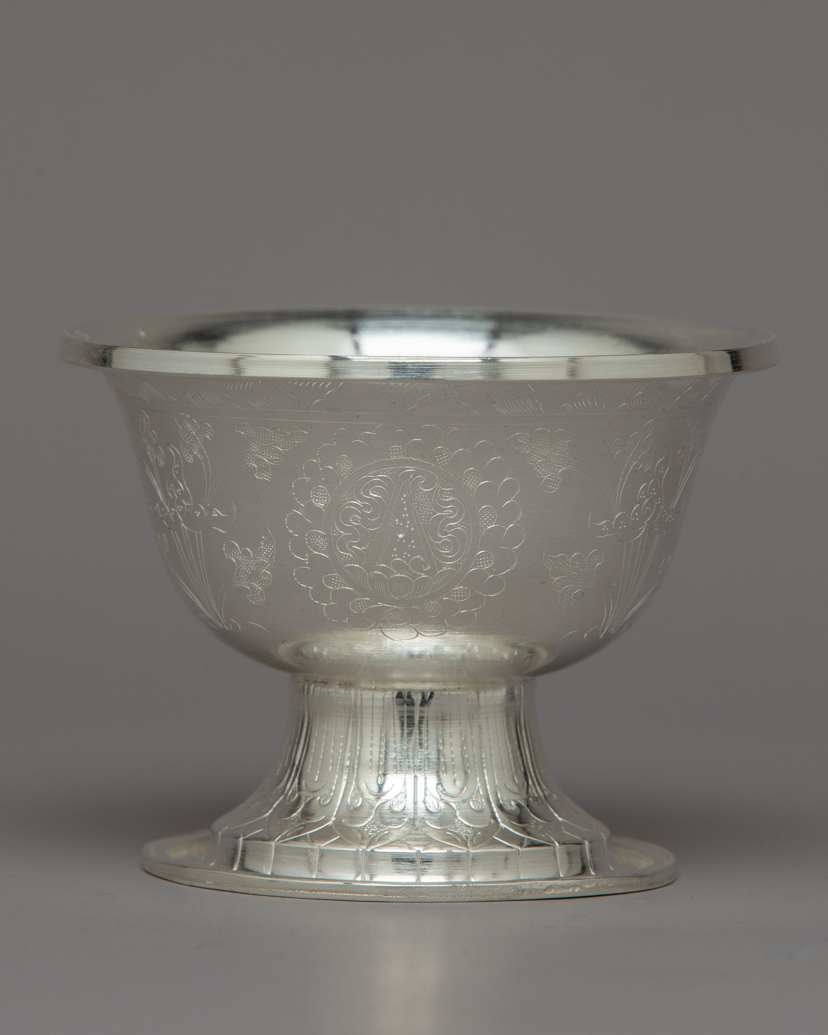 Silver Water Offering Bowls | Elegant Vessels for Sacred Rituals and Spiritual Offerings