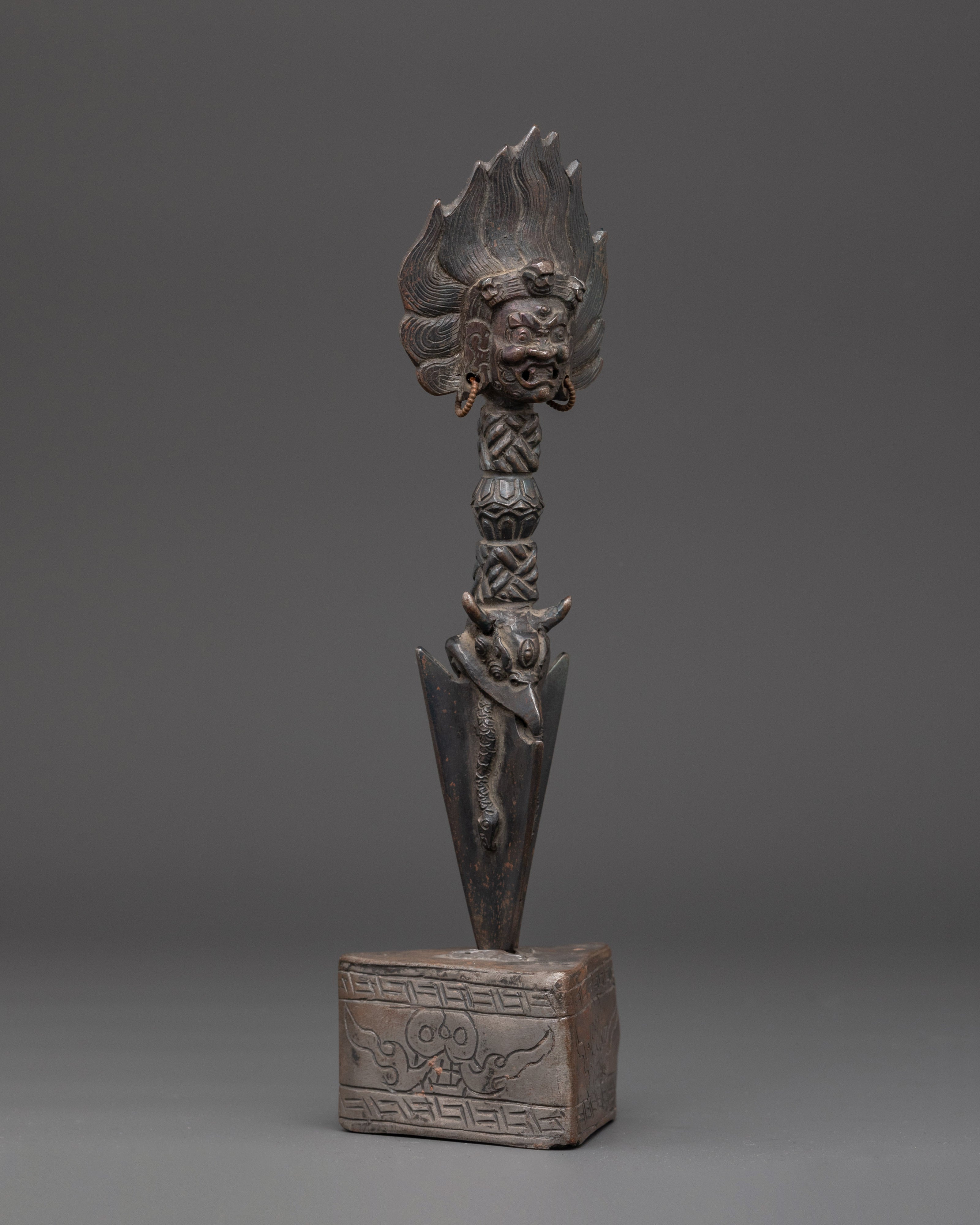 Handcrafted Buddhist Dragger | Rituals & Protection