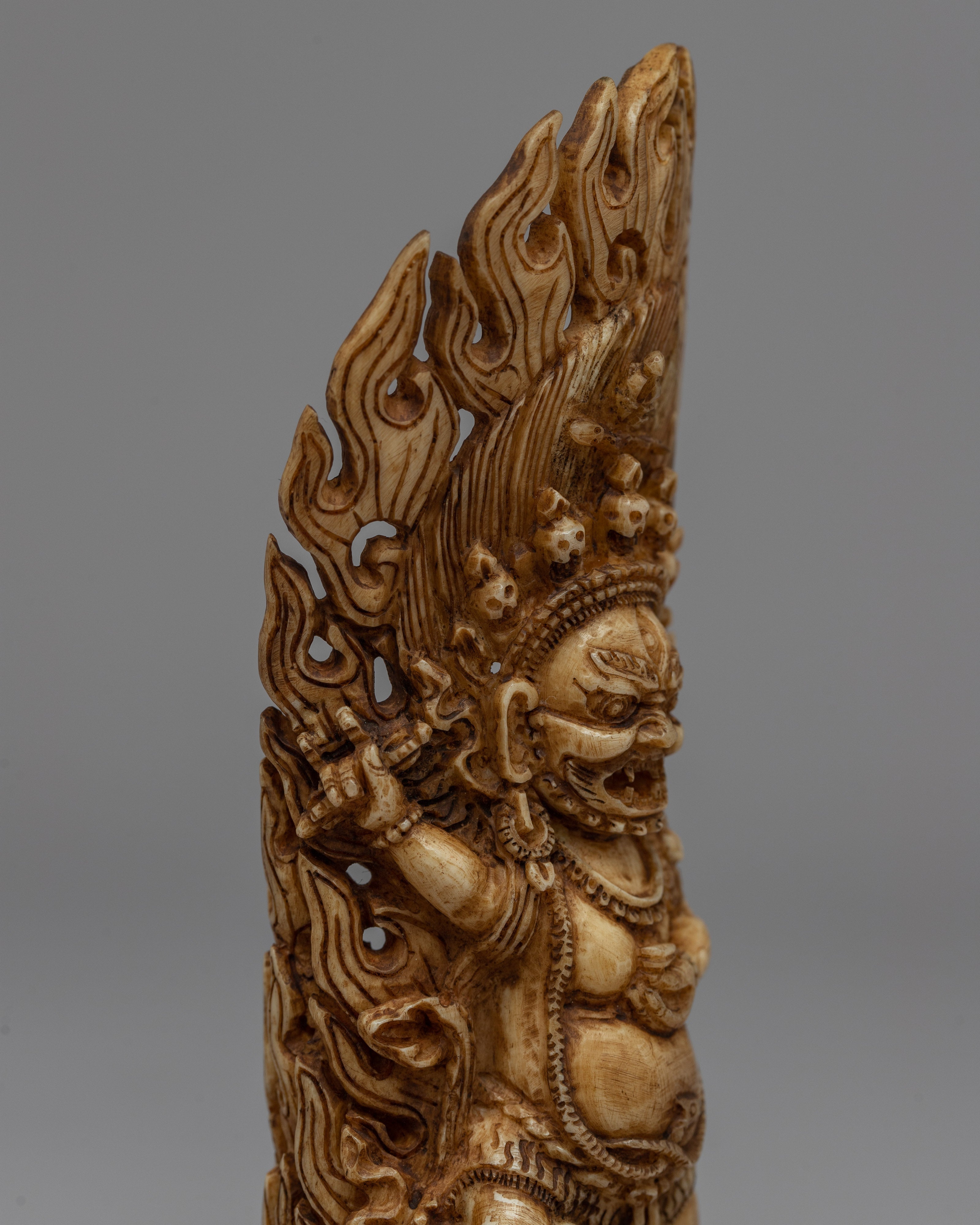 Mahakala Buddhist Seal Stamp | Evoke the Power and Presence of the Fierce Protector Deity