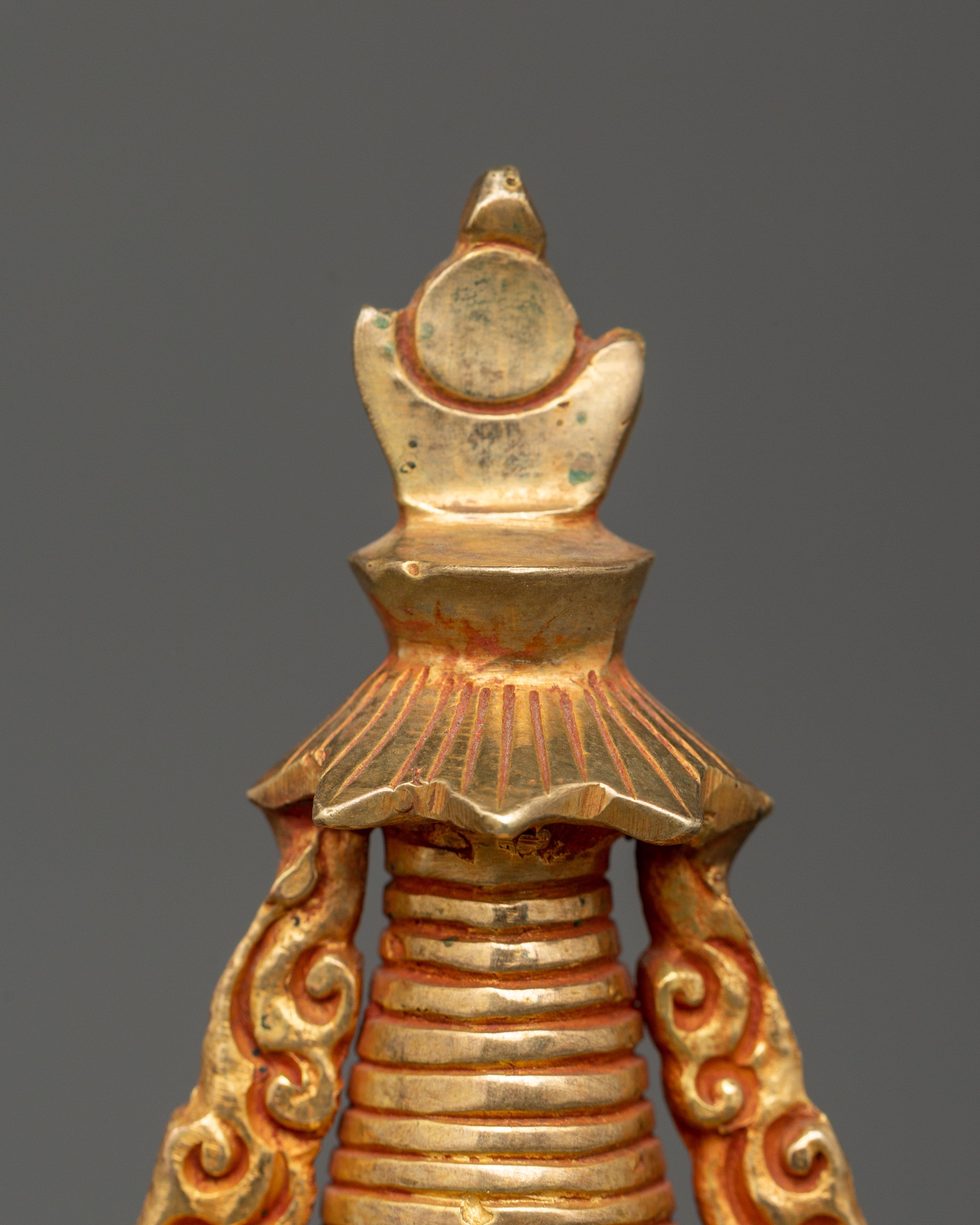 Sacred Tibetan Stupa for Meditation | Buddhist Altar Decor