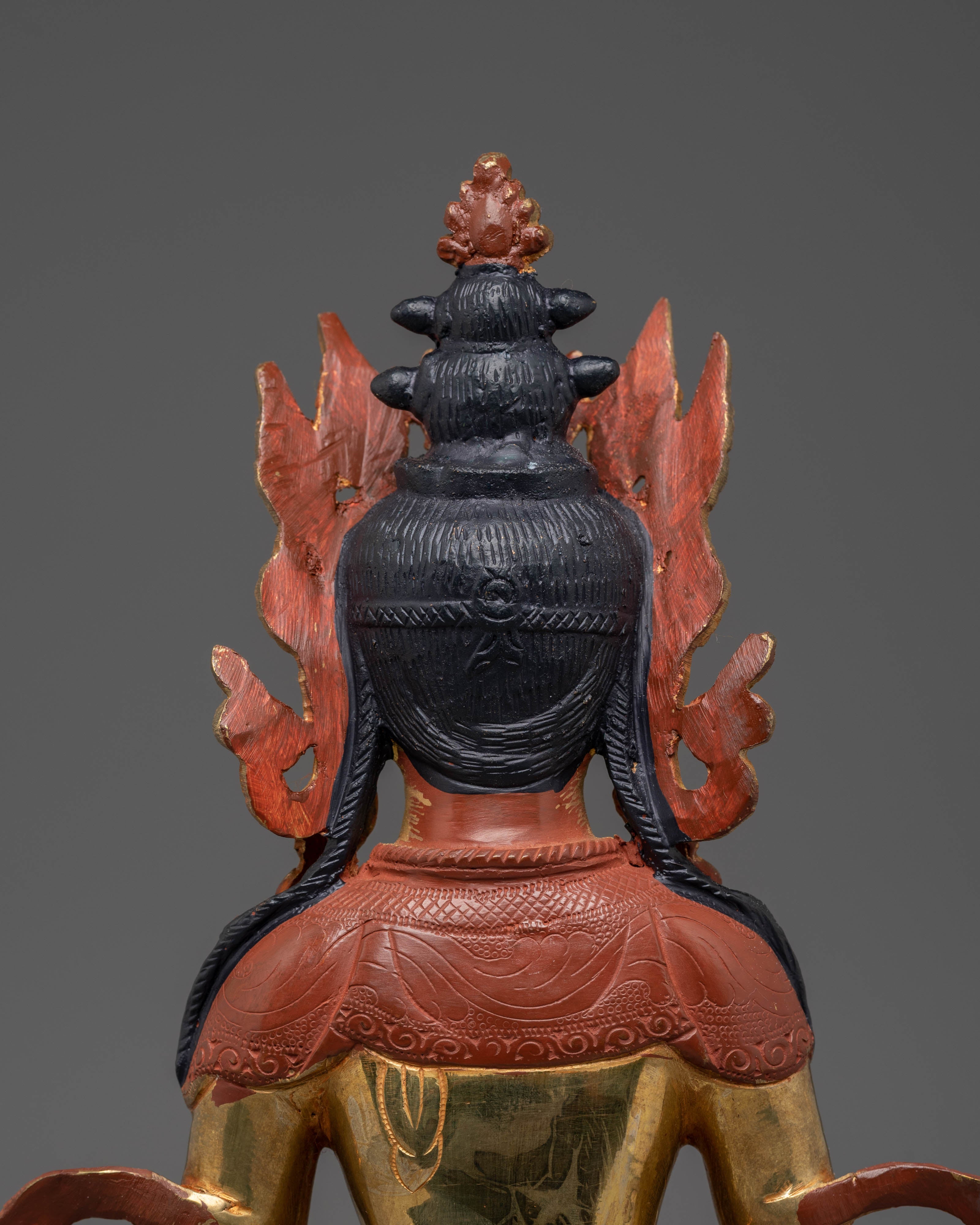 Spiritual Statue of Amitayus | Symbol of Infinite Life and Wisdom