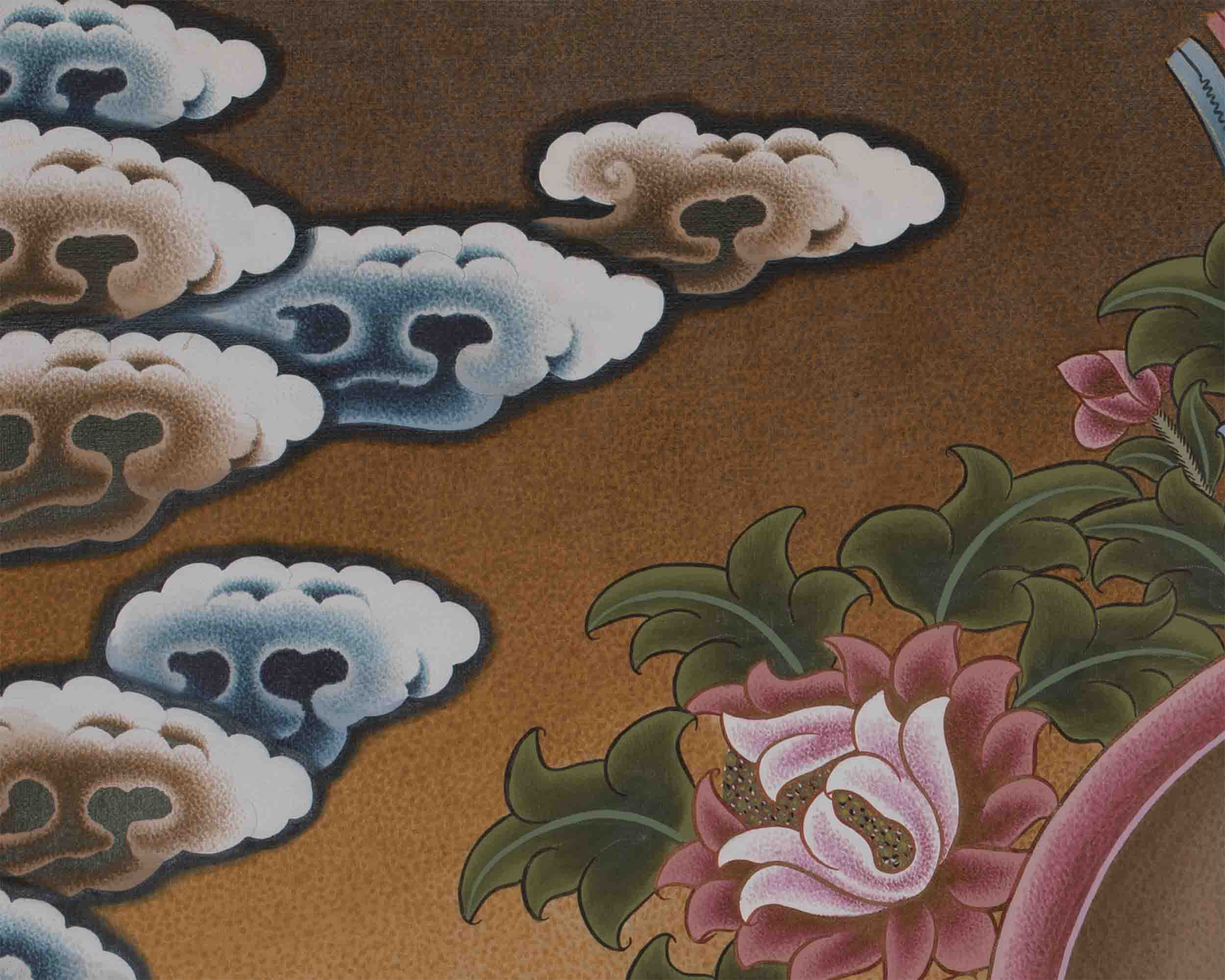 Traditional Guru Rinpoche Thangka | Padmasambhava Painting