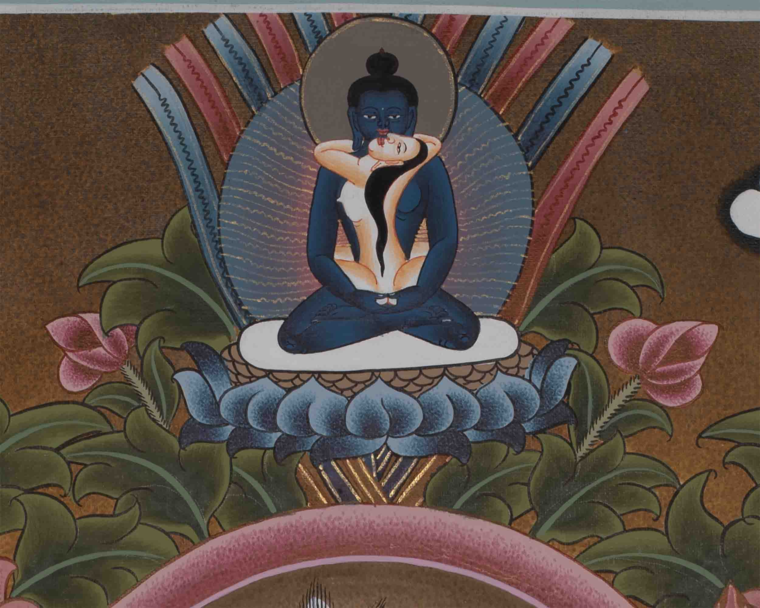 Traditional Guru Rinpoche Thangka | Padmasambhava Painting