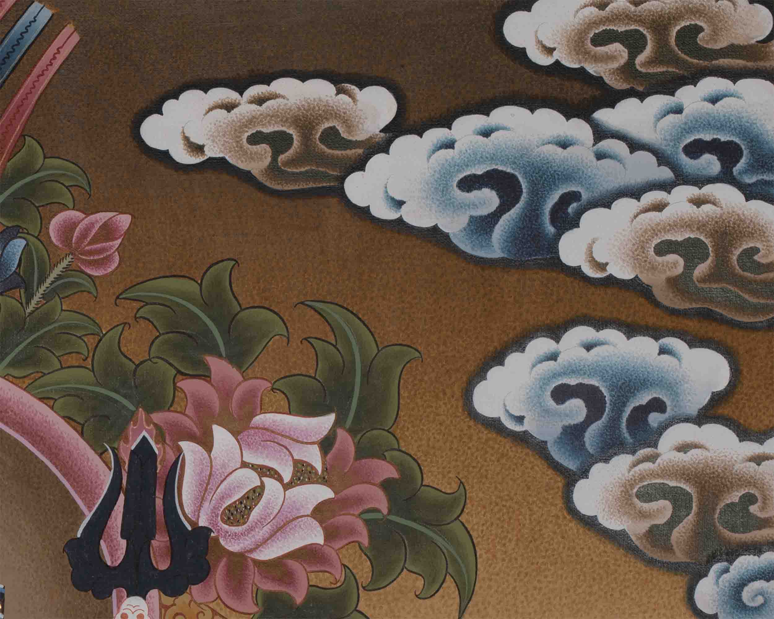 Traditional Guru Rinpoche Thangka | Padmasambhava Painting