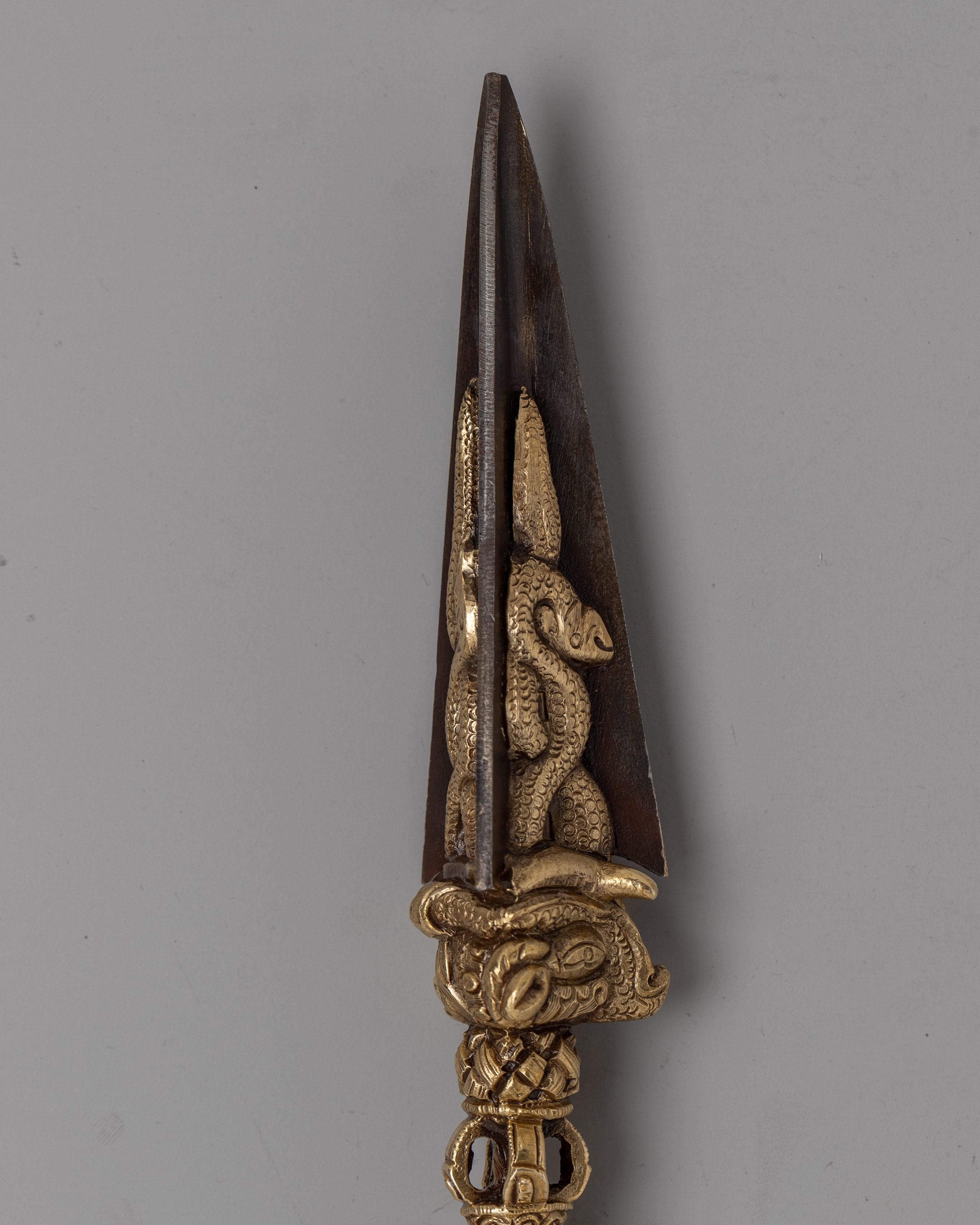 Iron Phurba on Altar | Channeling Divine Forces for Spiritual Invocation and Protection