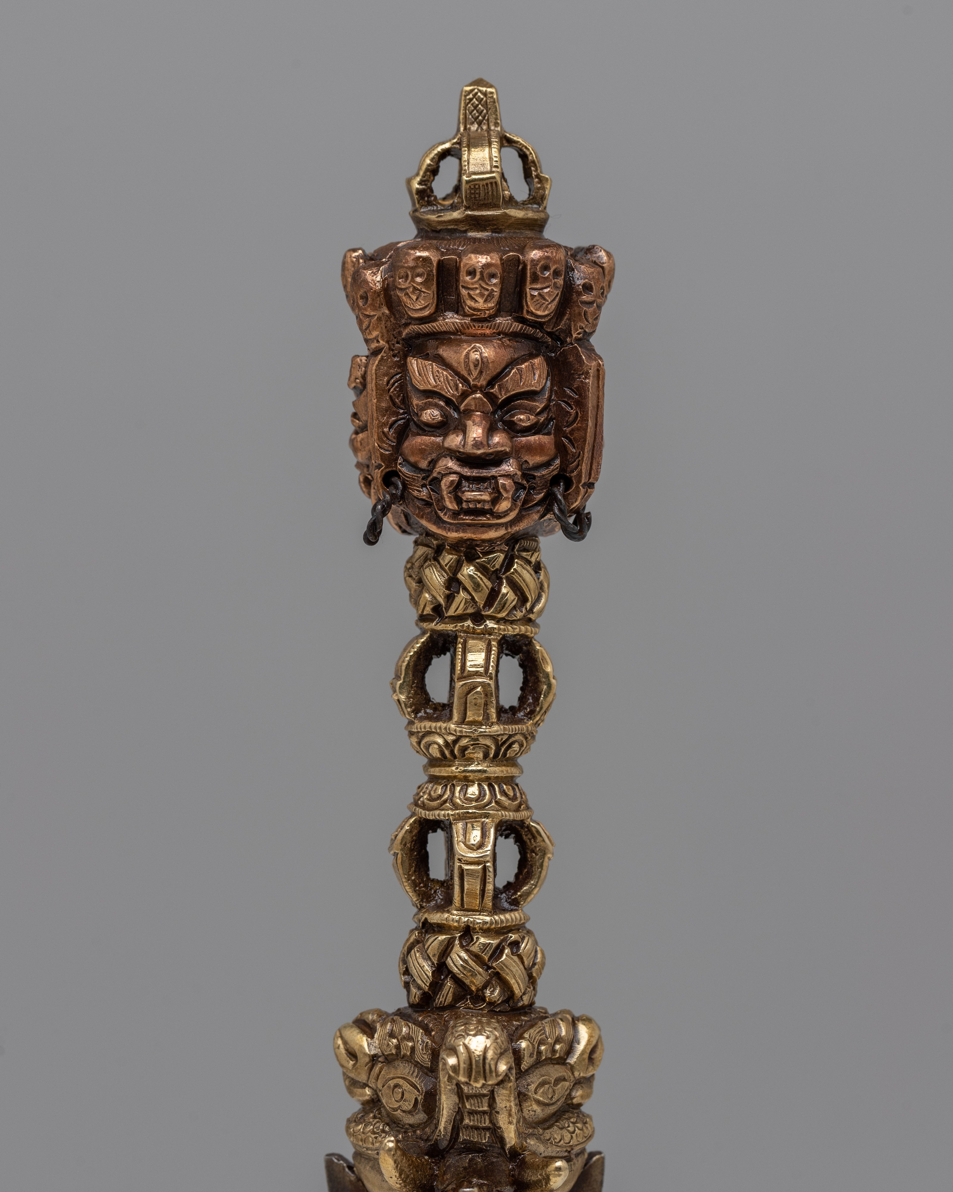 Iron Phurba on Altar | Channeling Divine Forces for Spiritual Invocation and Protection