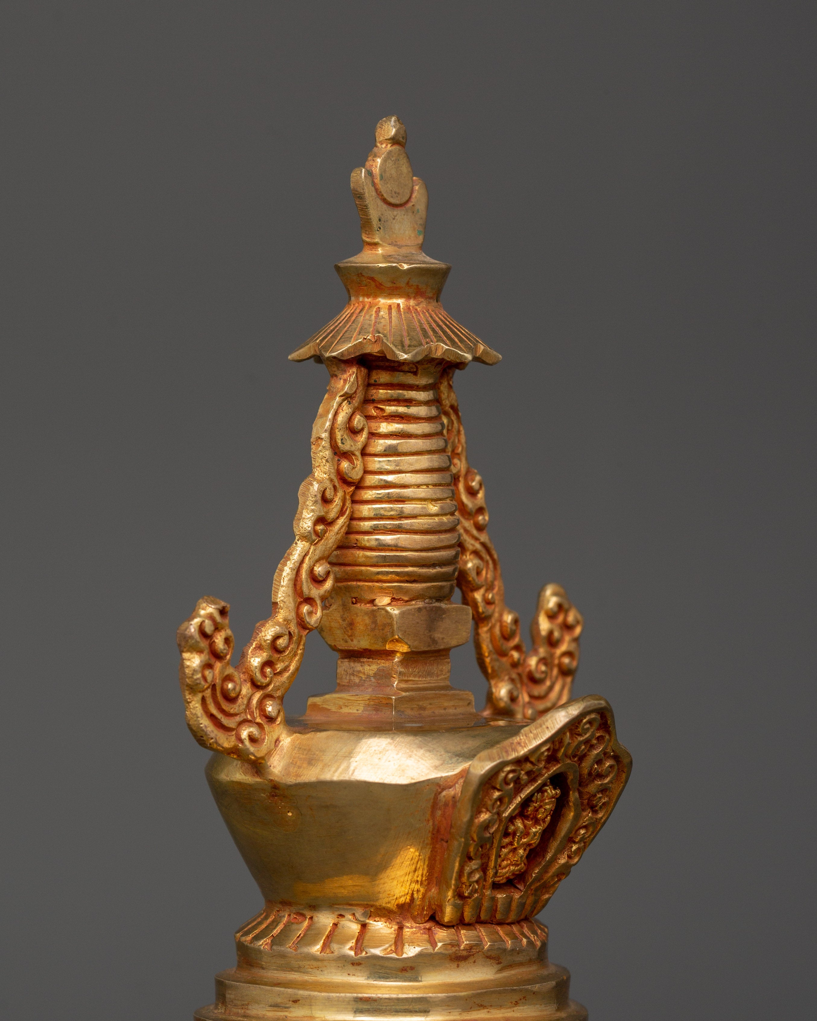 Sacred Tibetan Stupa for Meditation | Buddhist Altar Decor