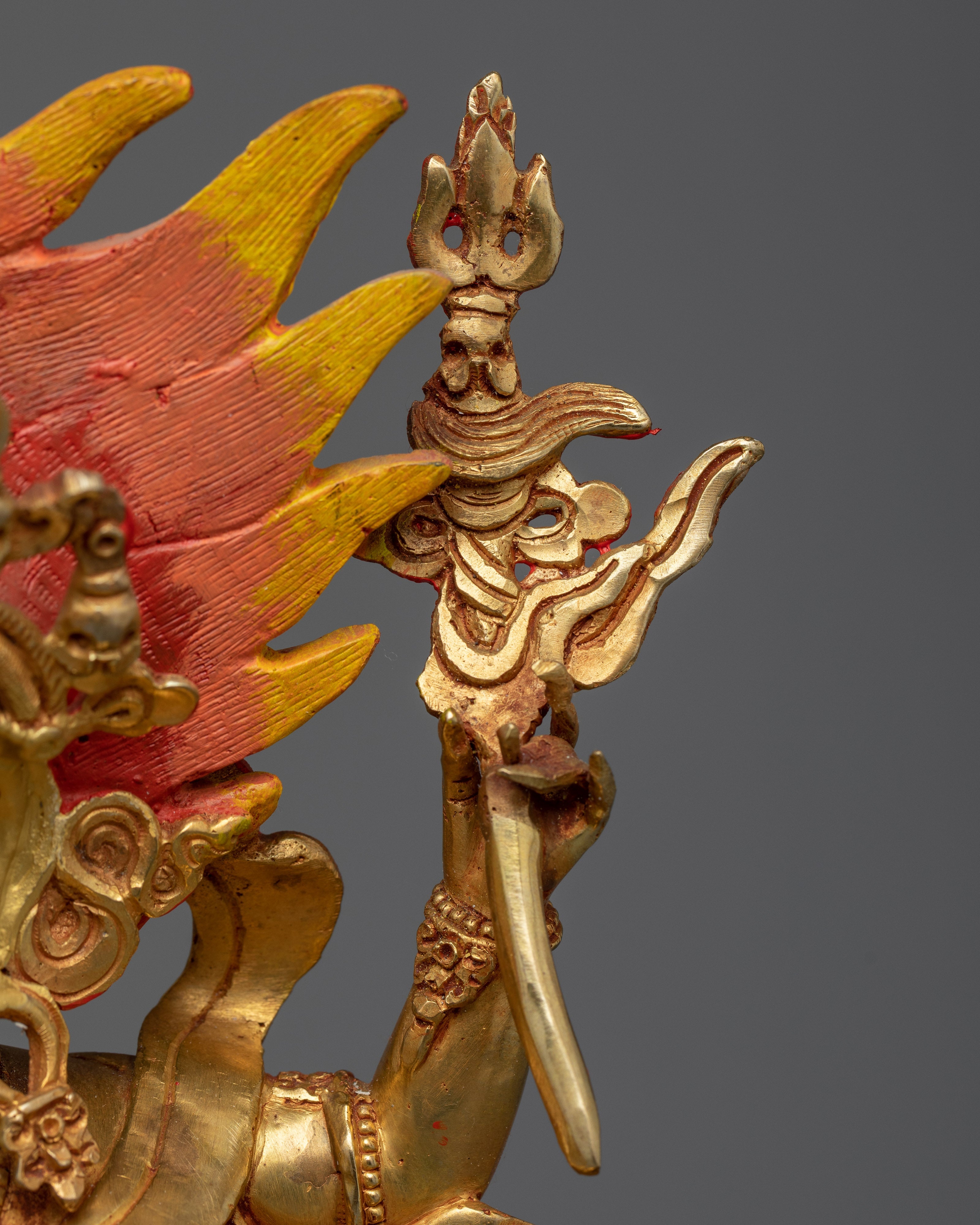 Four-Armed Mahakala with Consort | Witness the Spiritual Symbiosis