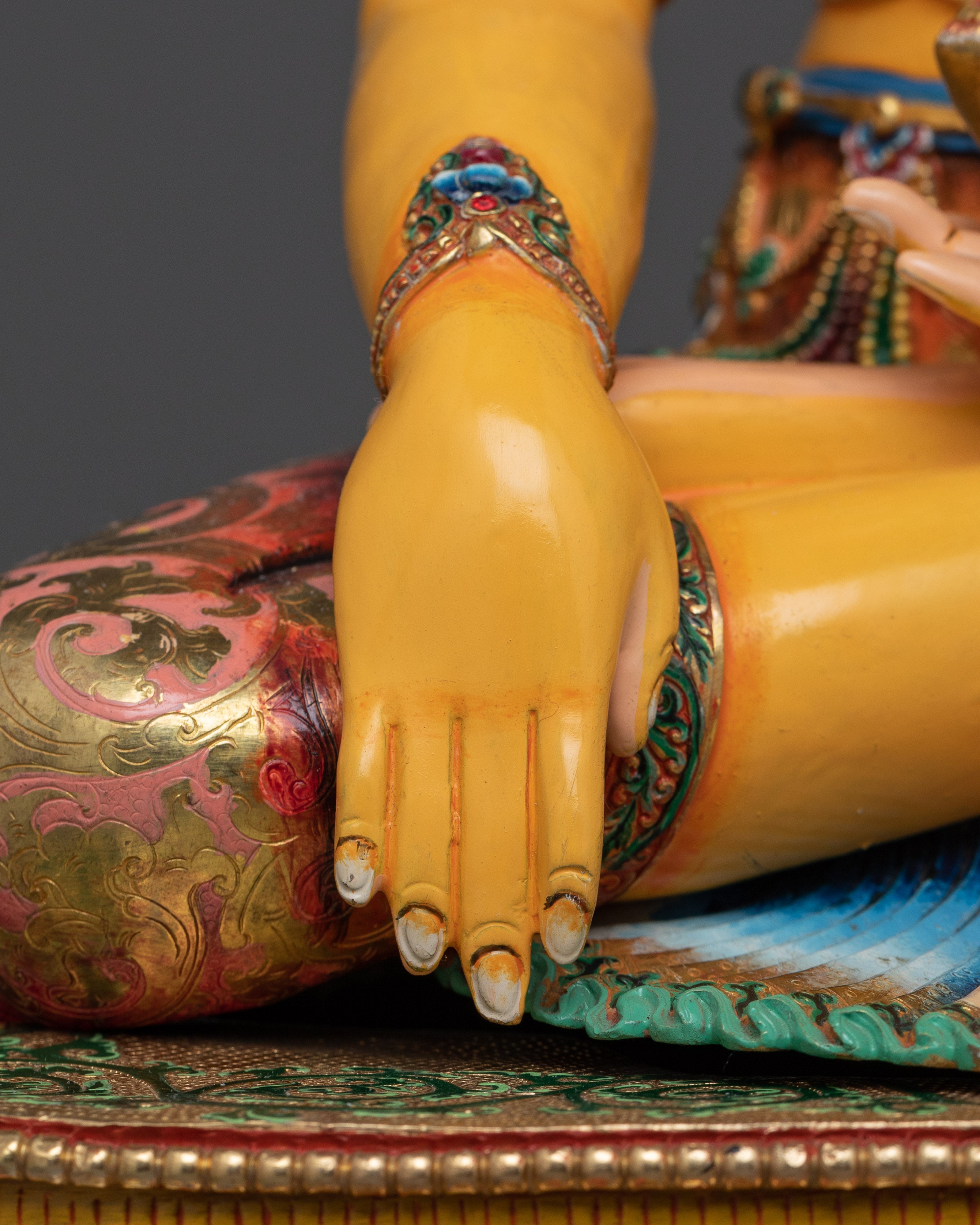 Crown Buddha Shakyamuni Sculpture | The Sovereign of Enlightenment