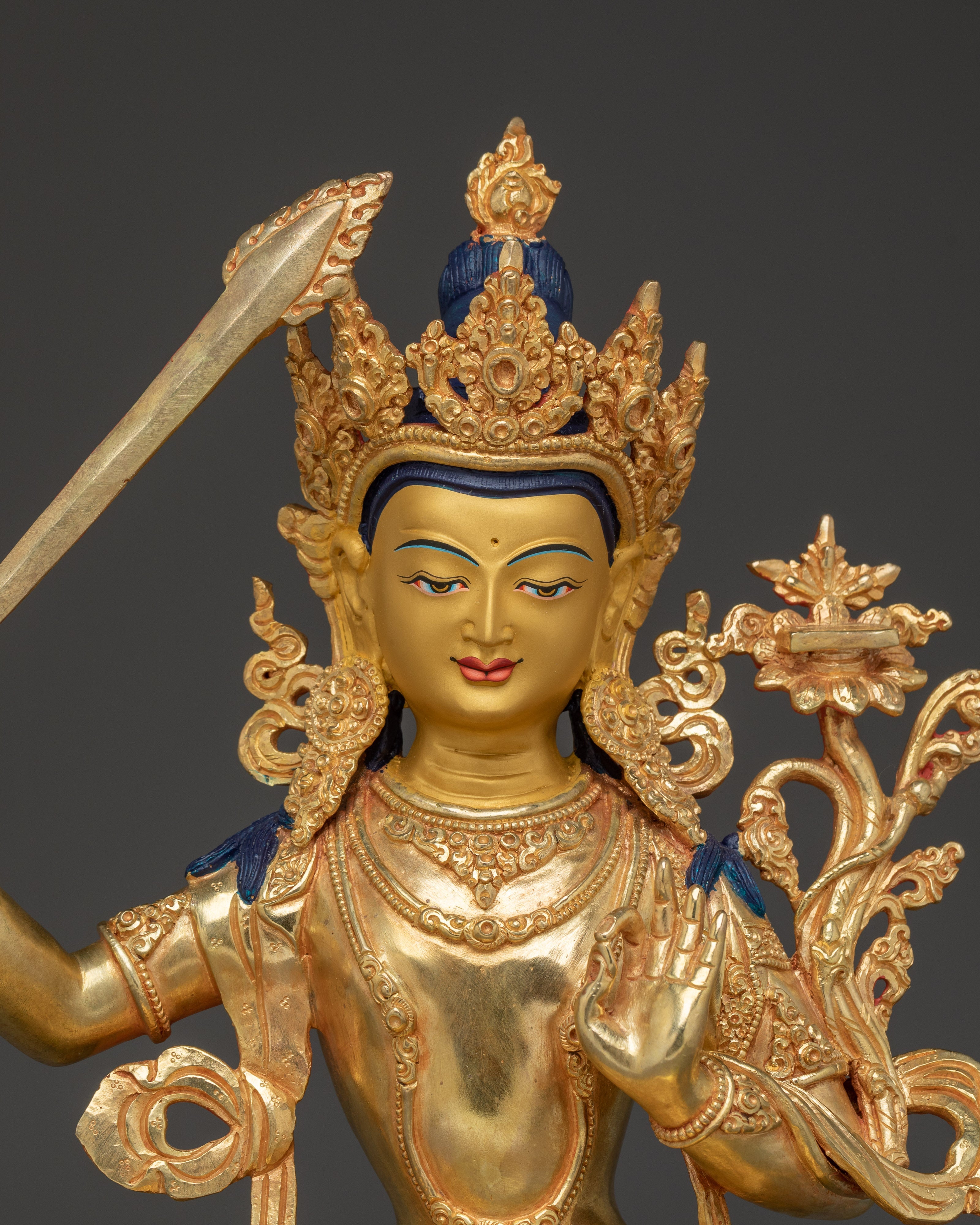 Dharma Protector Manjushri Artwork | Bodhisattva of Transcendent Wisdom