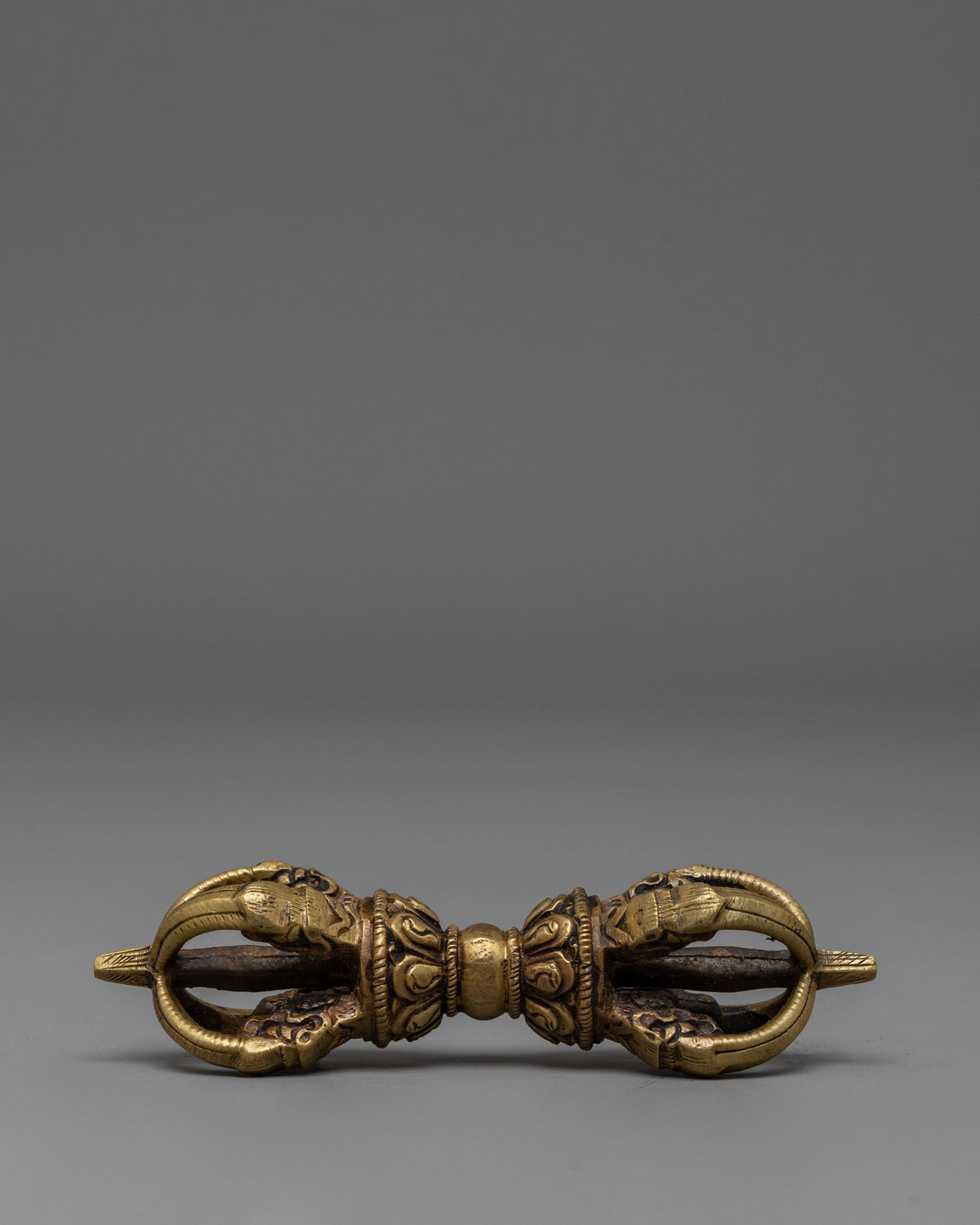 Vajra for Ritual Practice | Handcrafted Tibetan Brass Dorje