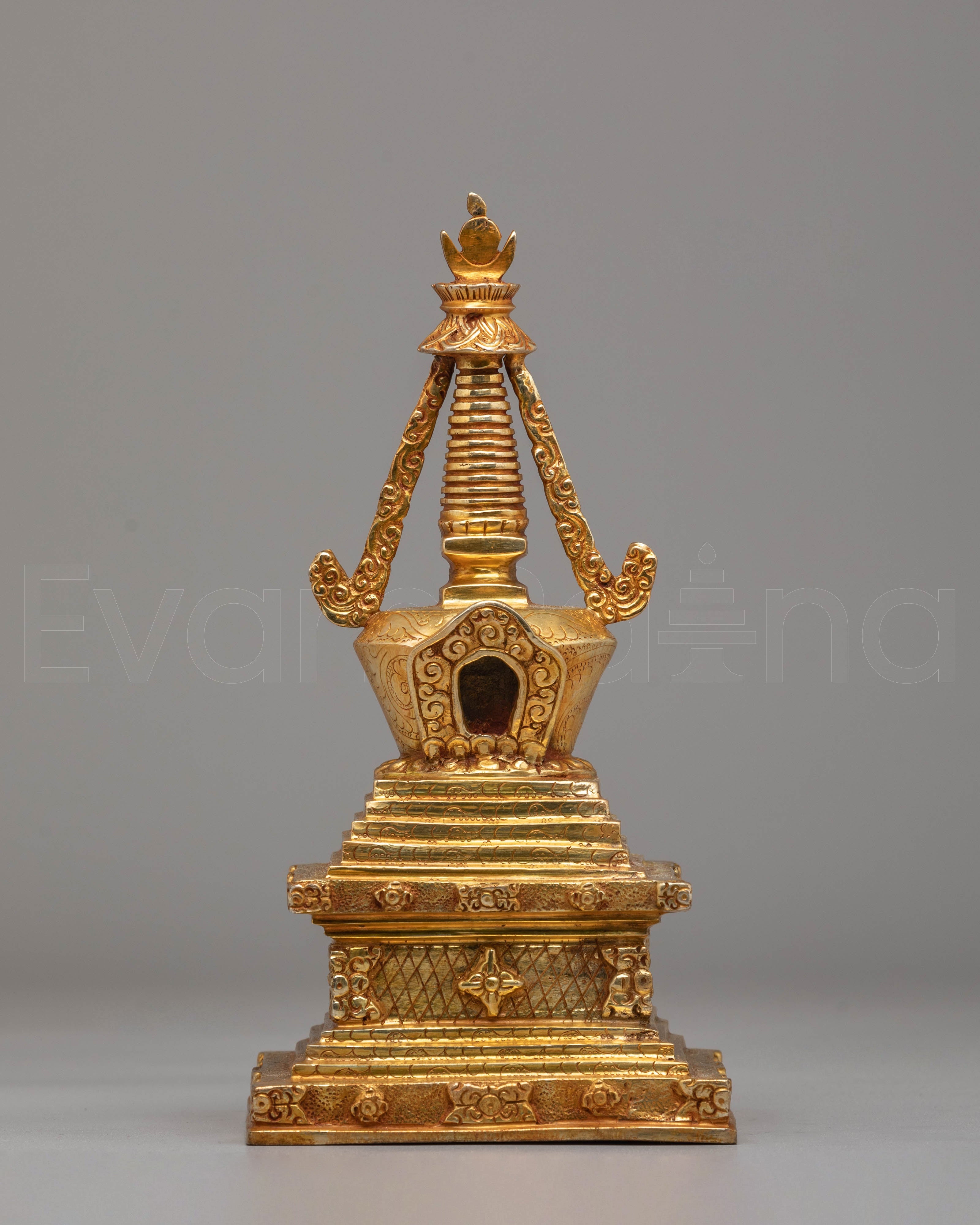 Decorative Tibetan Buddhist Stupa