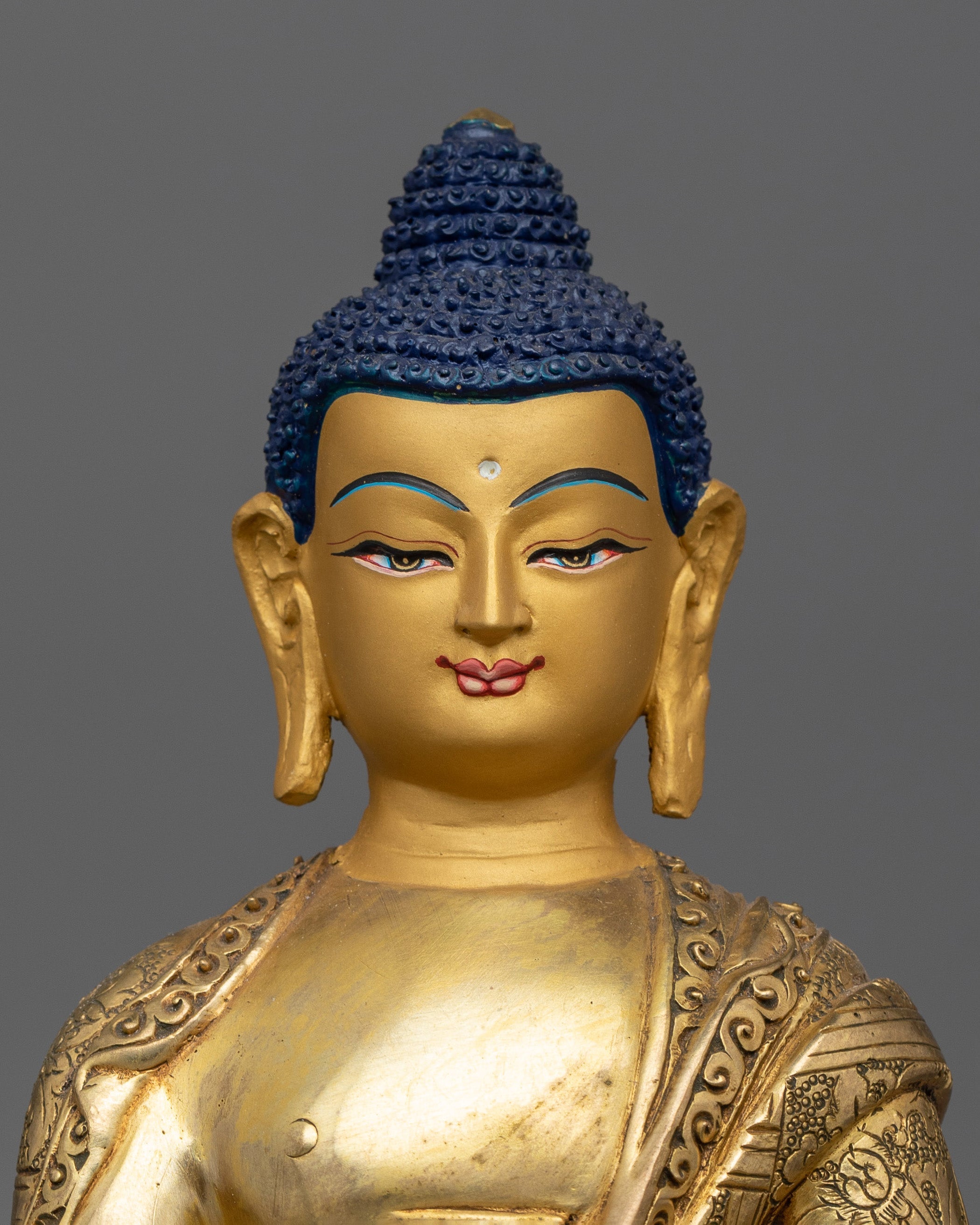 Buddha Shakyamuni Zen Decor for Shrines and Altars | Symbol of Enlightened Serenity