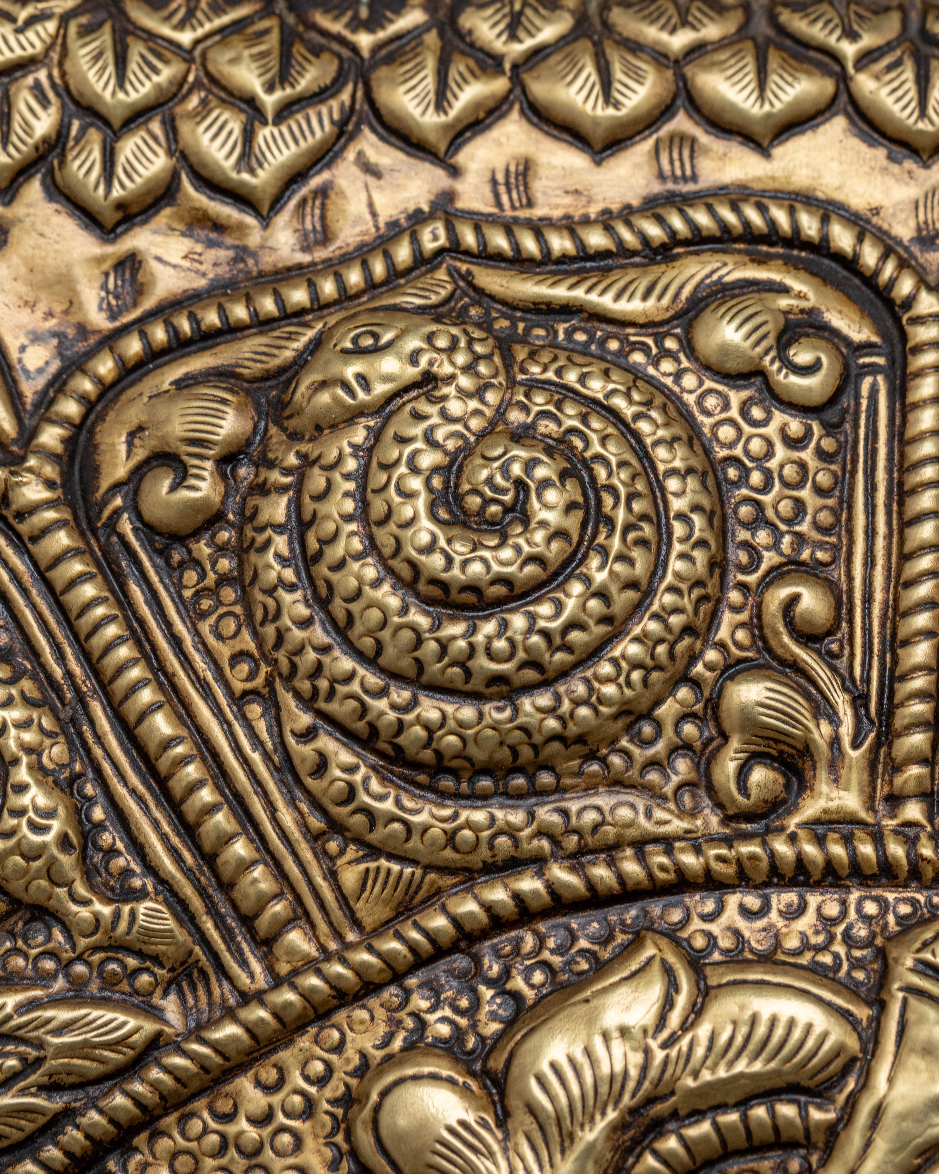Vajra Metal Wall Hanging | Handcrafted Artistry for Your Sacred Space