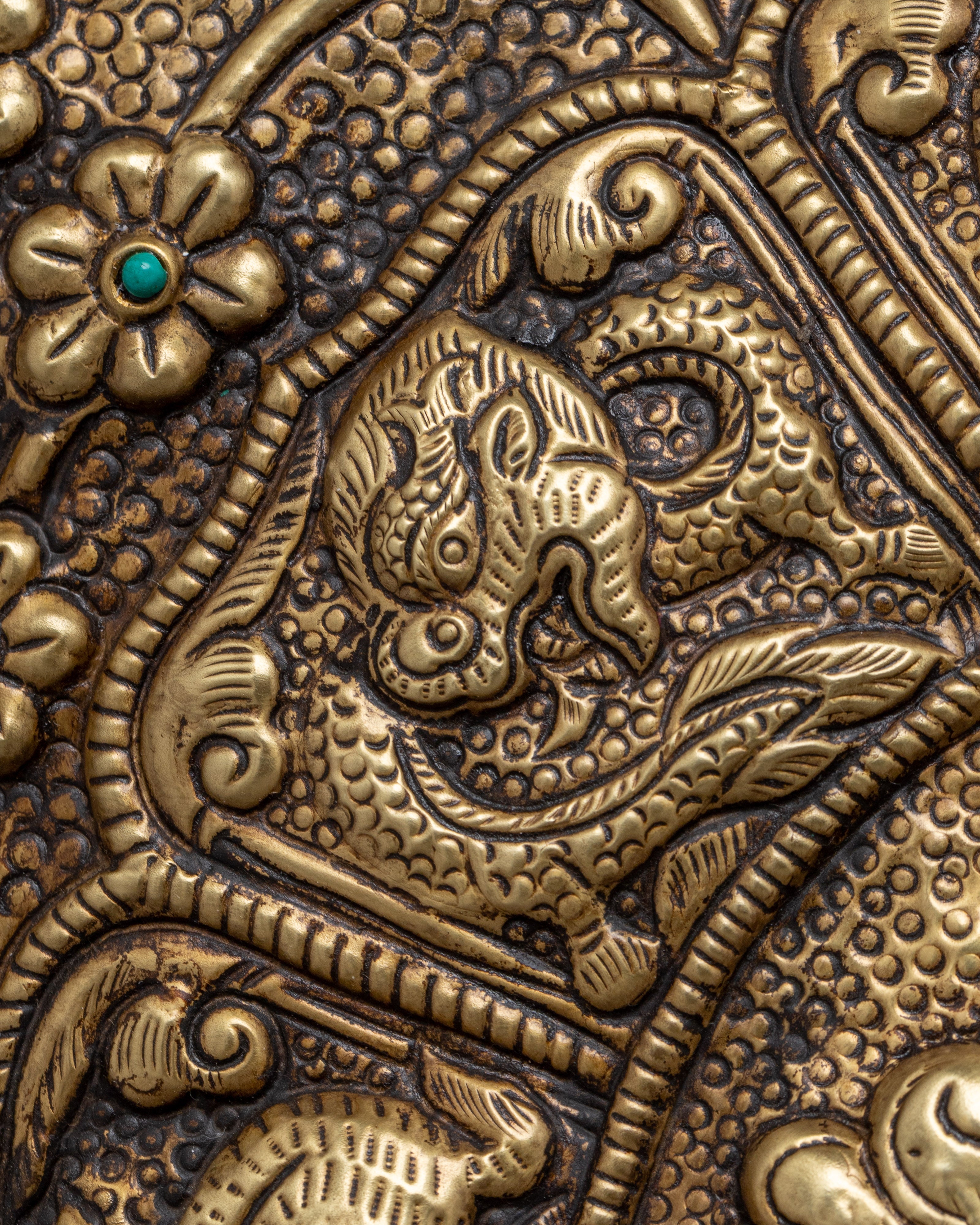 Vajra Metal Wall Hanging | Handcrafted Artistry for Your Sacred Space