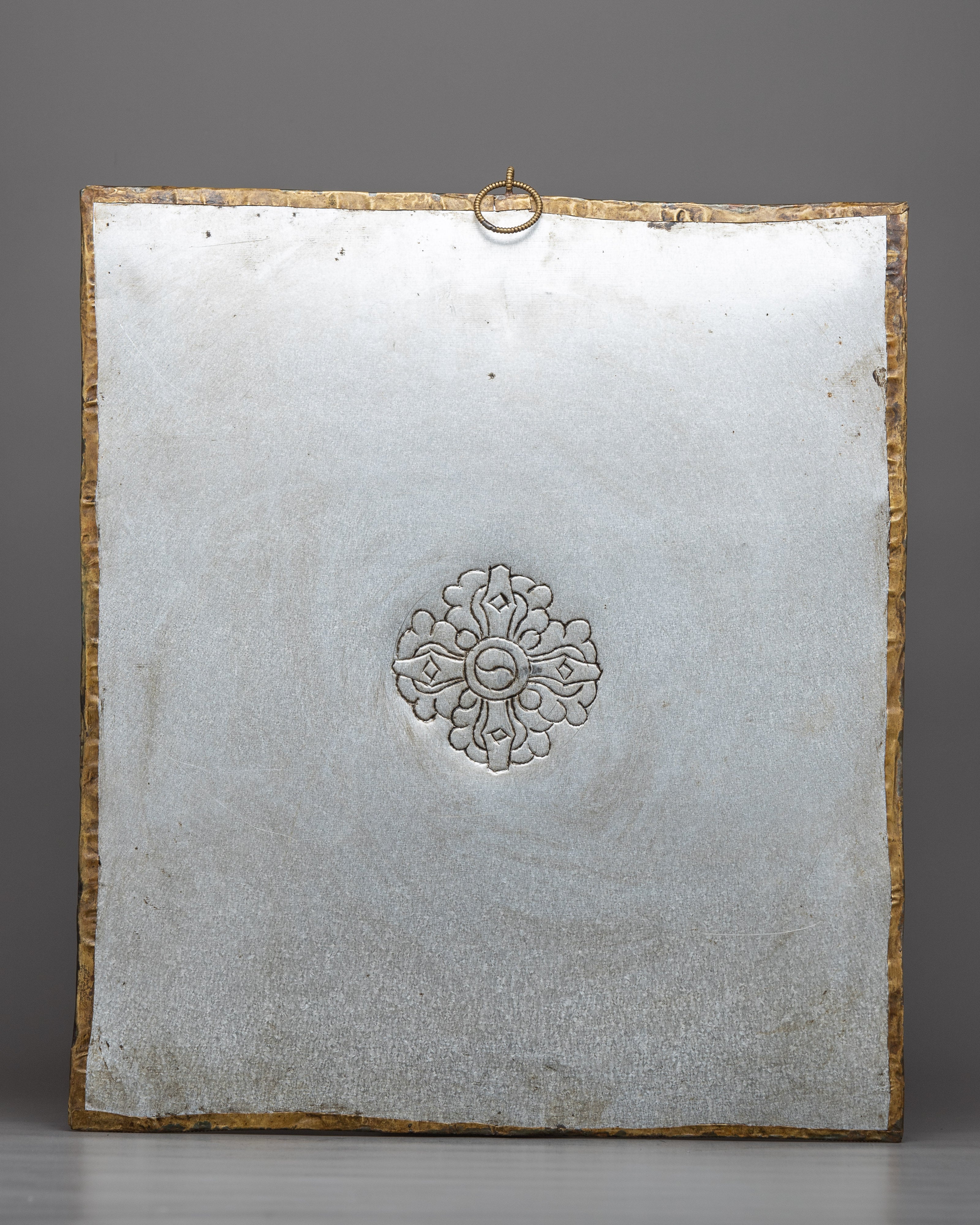 Vajra Metal Wall Hanging | Handcrafted Artistry for Your Sacred Space