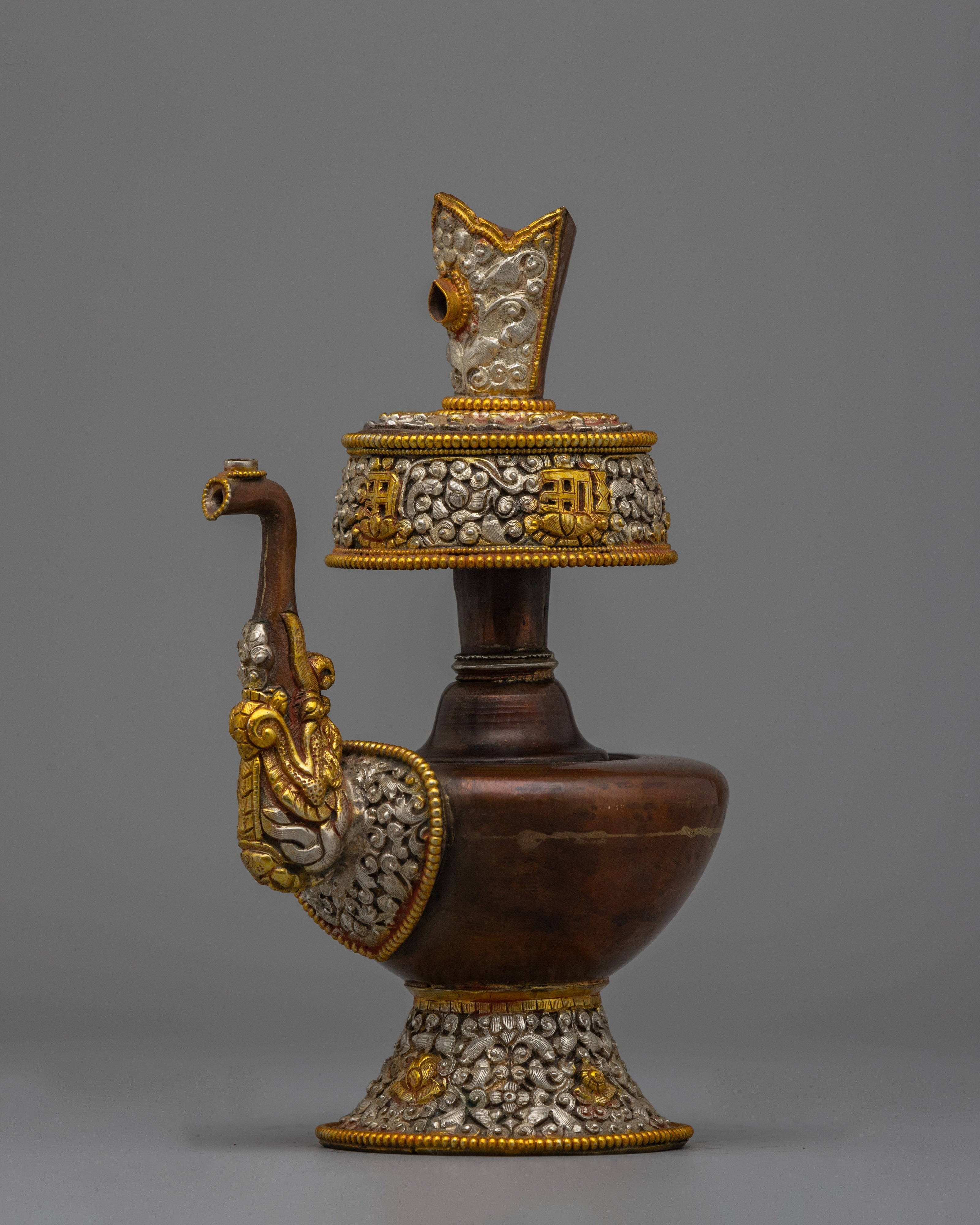 Buddhist Ritual Vase Bhumba | Ritual Purification Tool