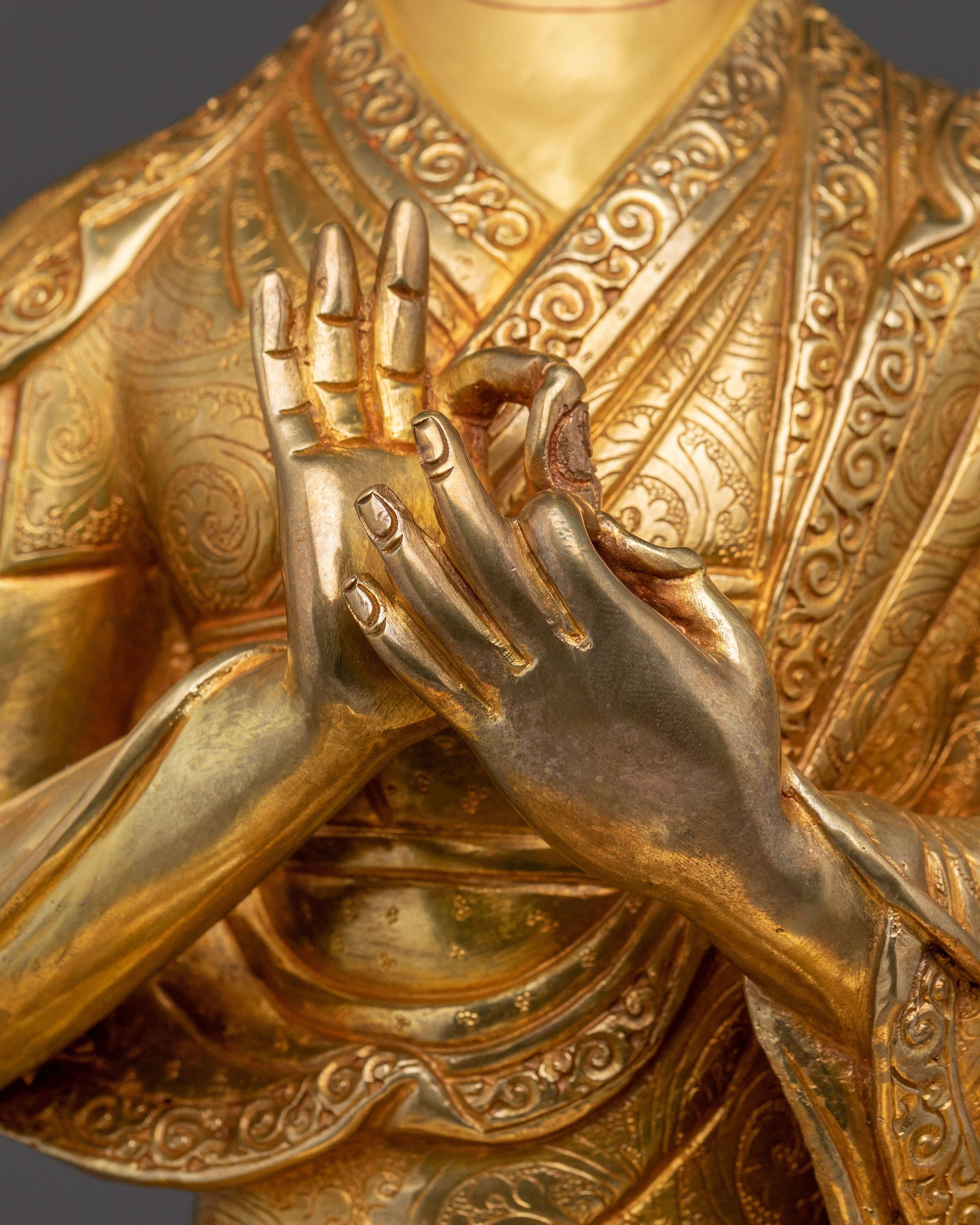 Lobsang Drakpa Statue | Tshongkhapa - Tibetan Religious Guru