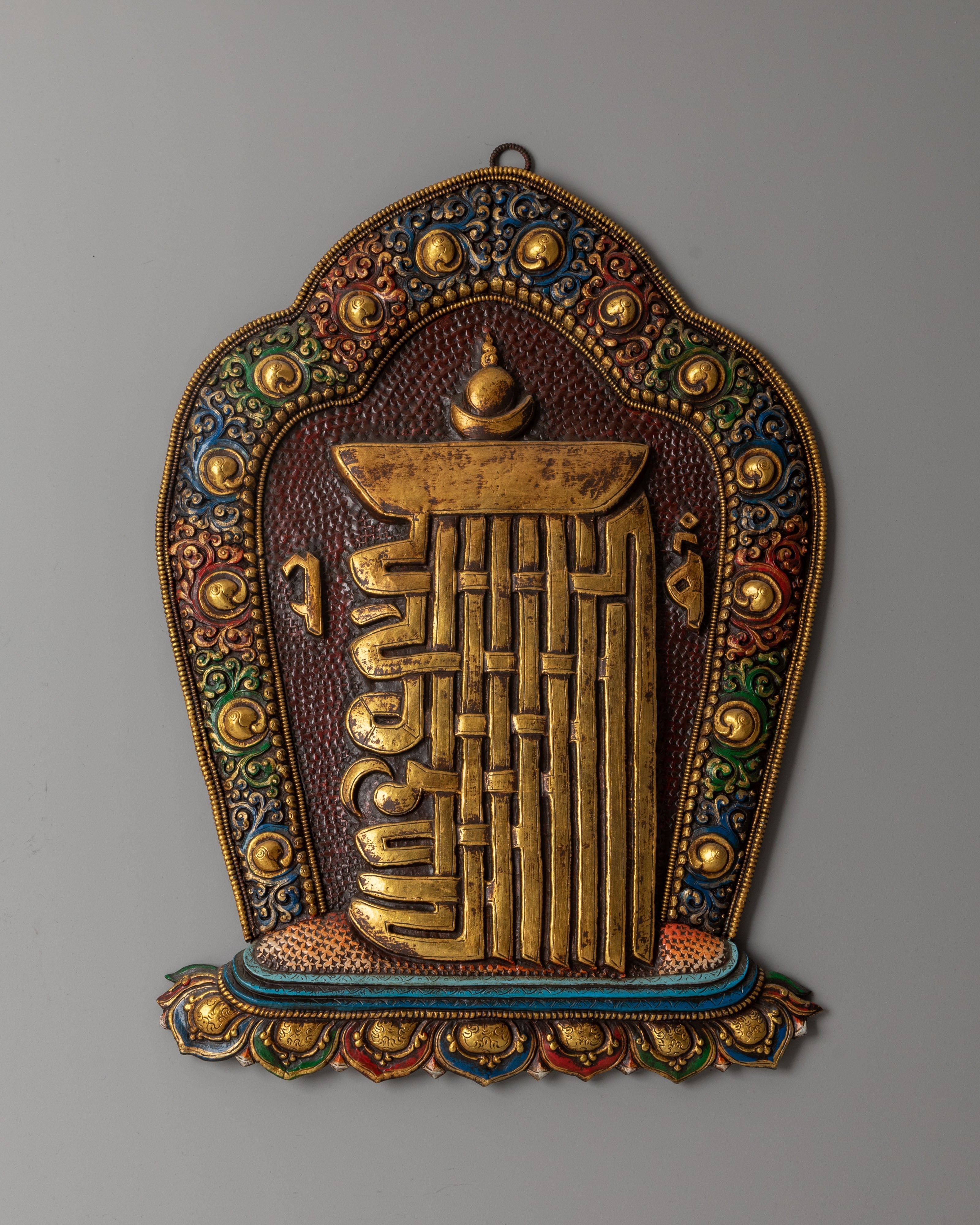 Brass Kala Chakra Wall Hanging