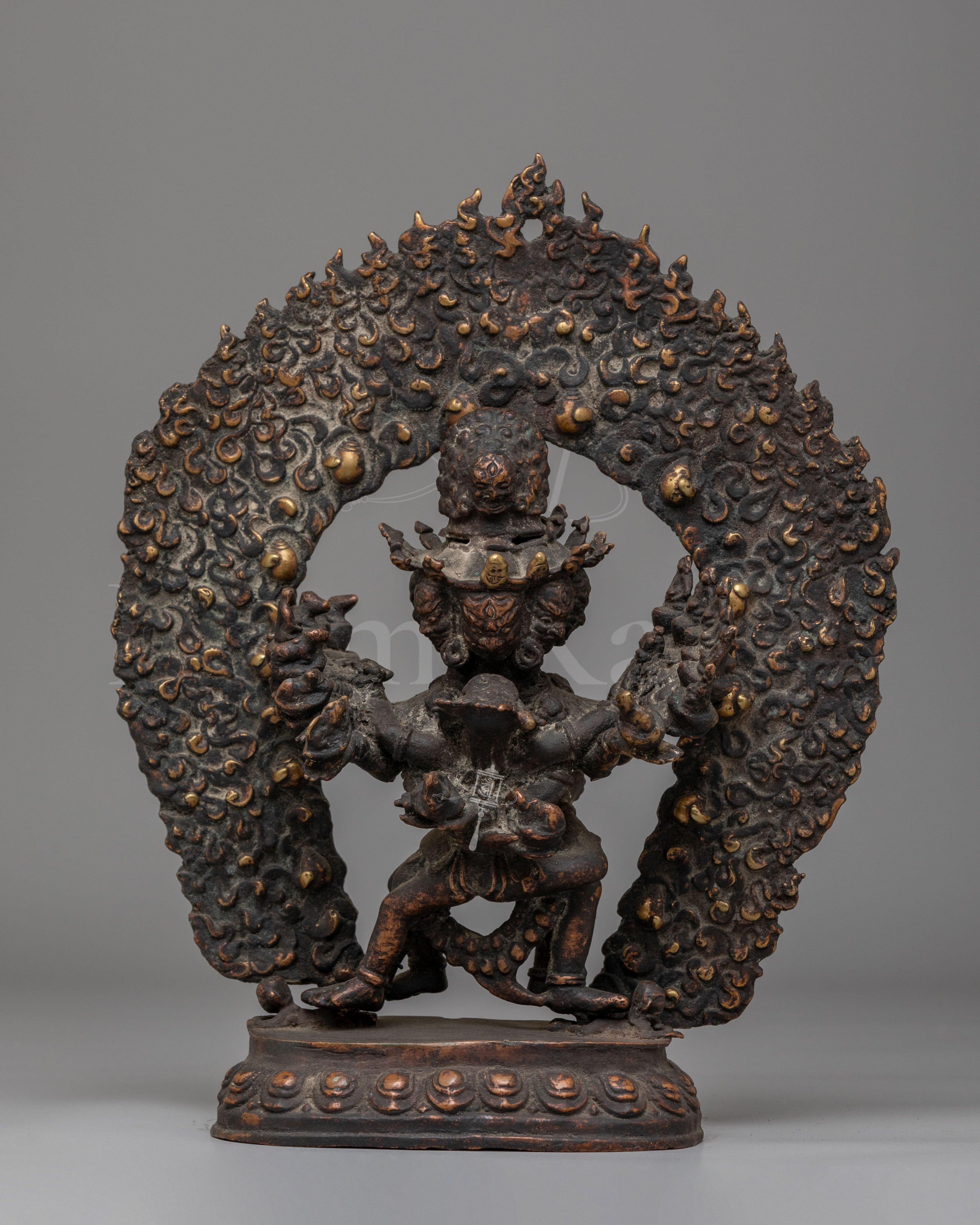 Sacred Hevajra Altar Statue
