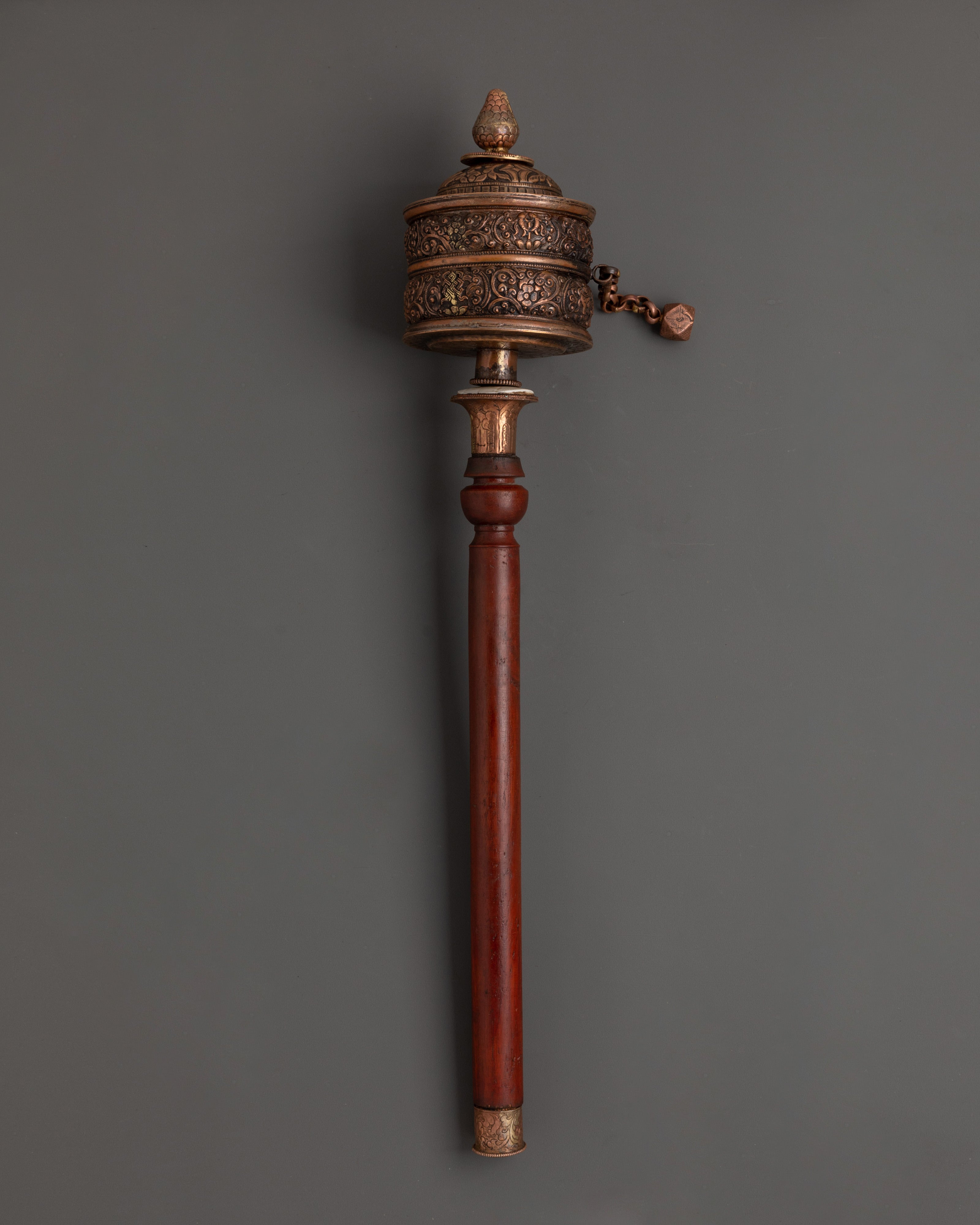 wooden-handle-tibetan-prayer-wheel