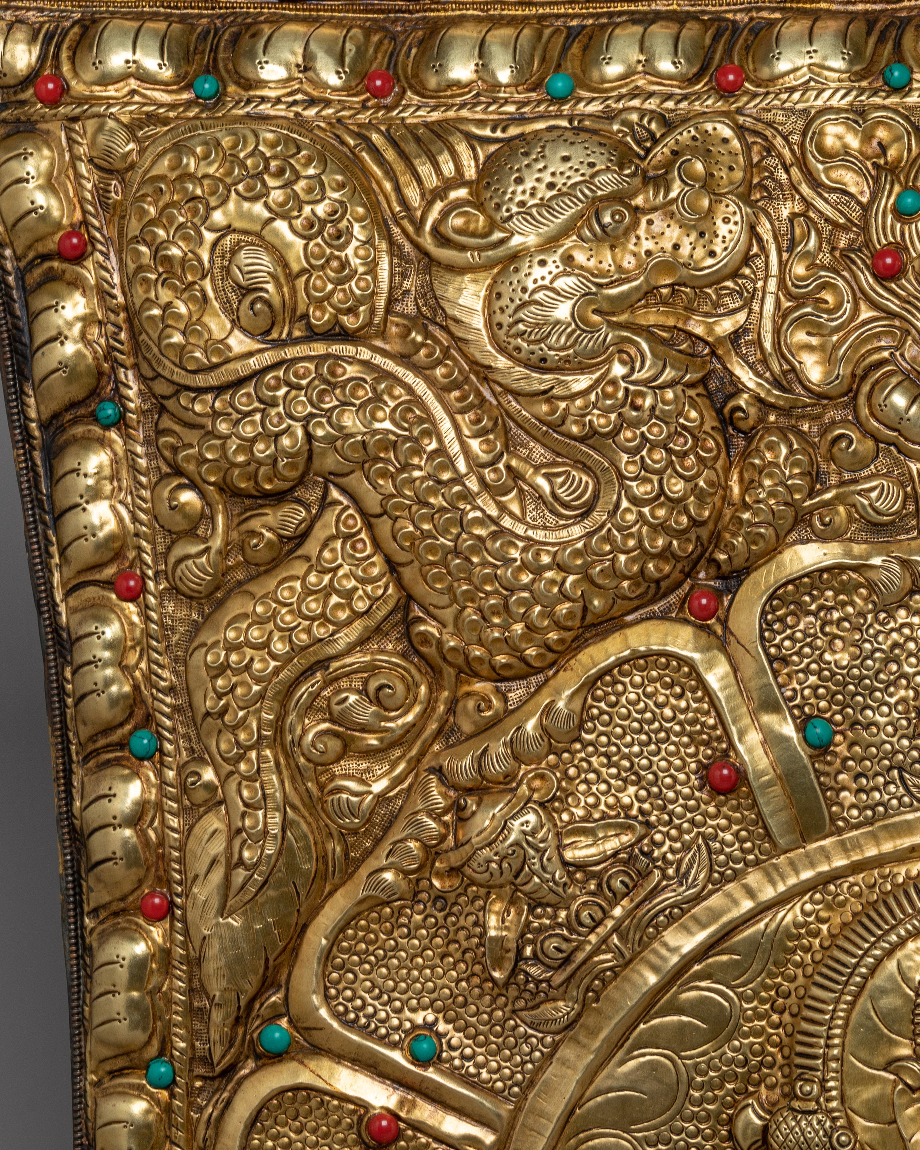 Ganesh Metal Thangka | Handcrafted Hindu Deity Art