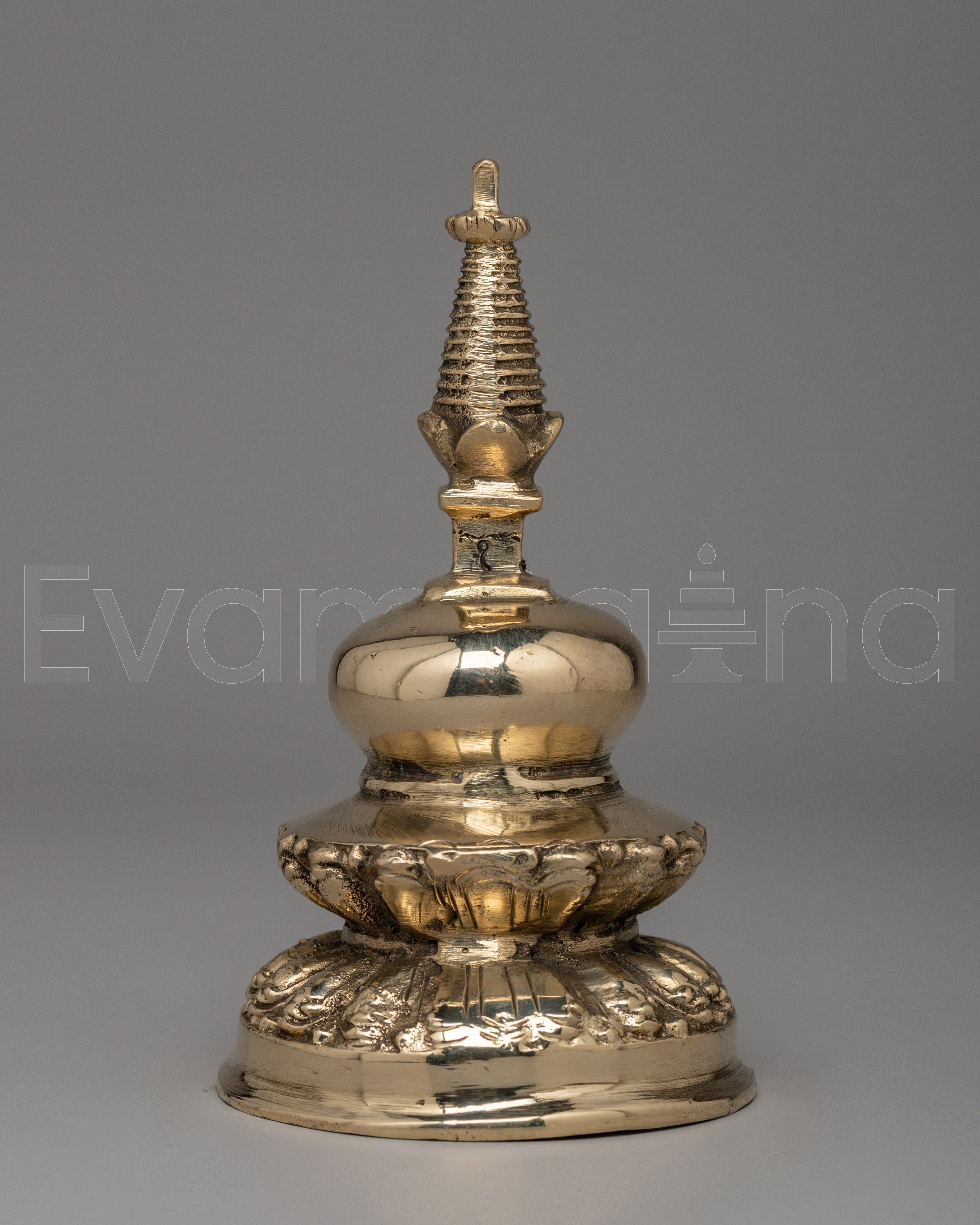 Handcrafted Brass Stupa