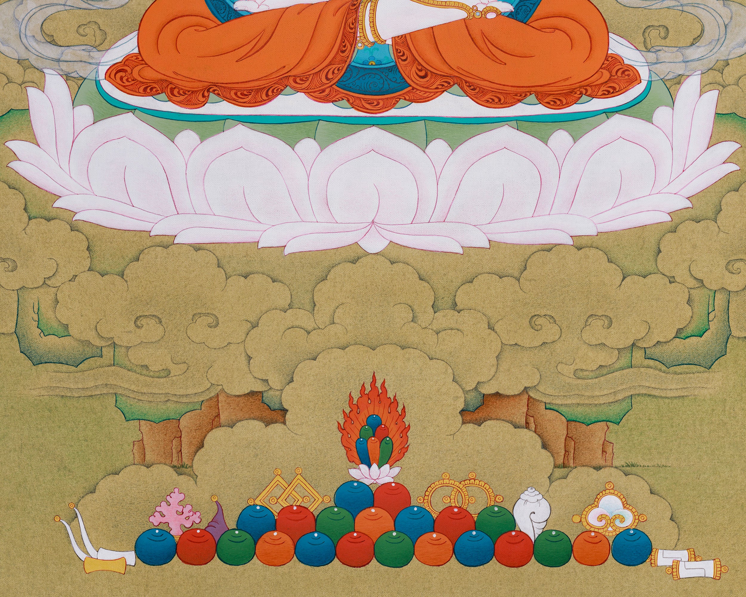 Thangka of Chenrezig | Bodhisattva Of Compassion