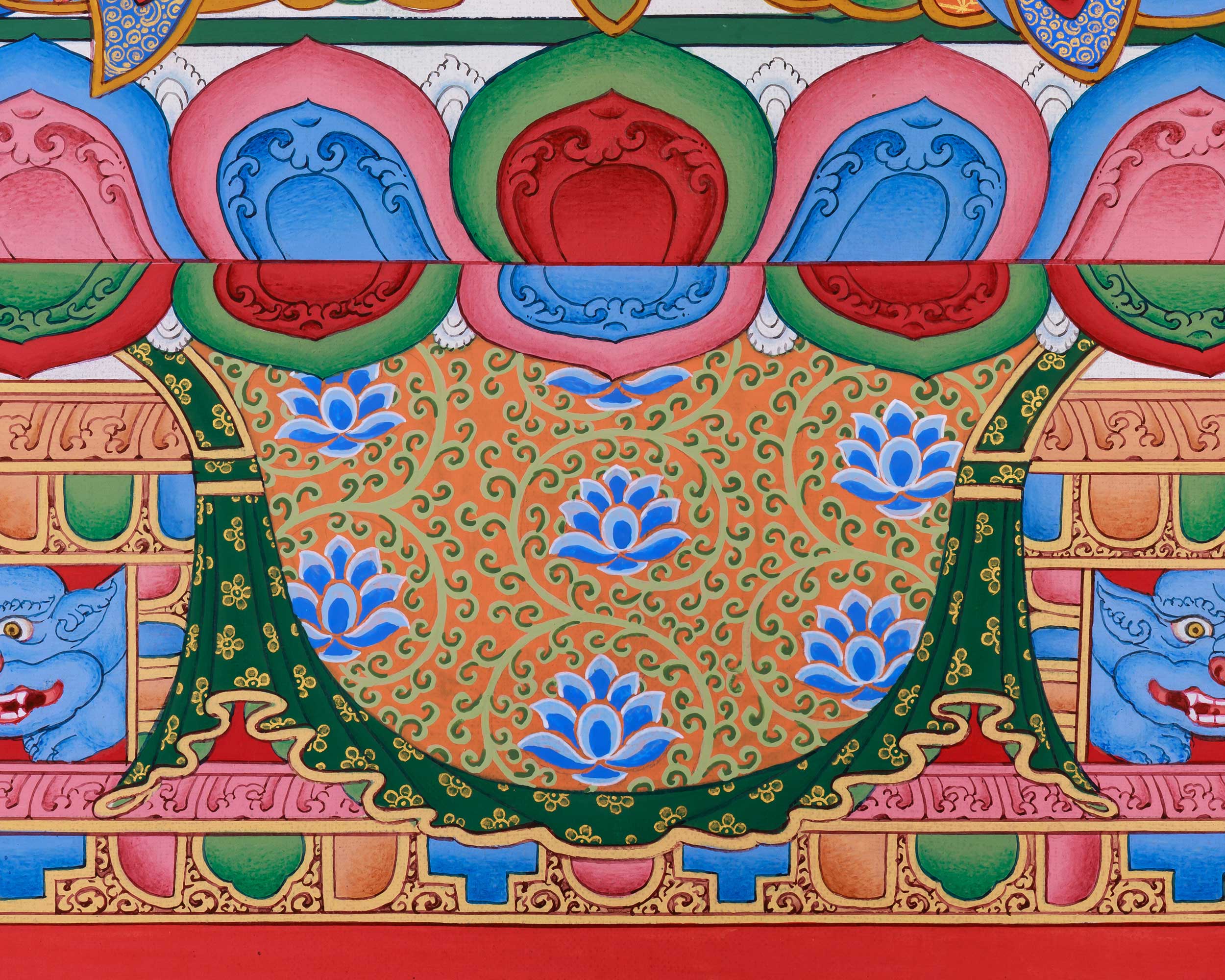 Thangka of Buddha Shakyamuni, Tibetan Art