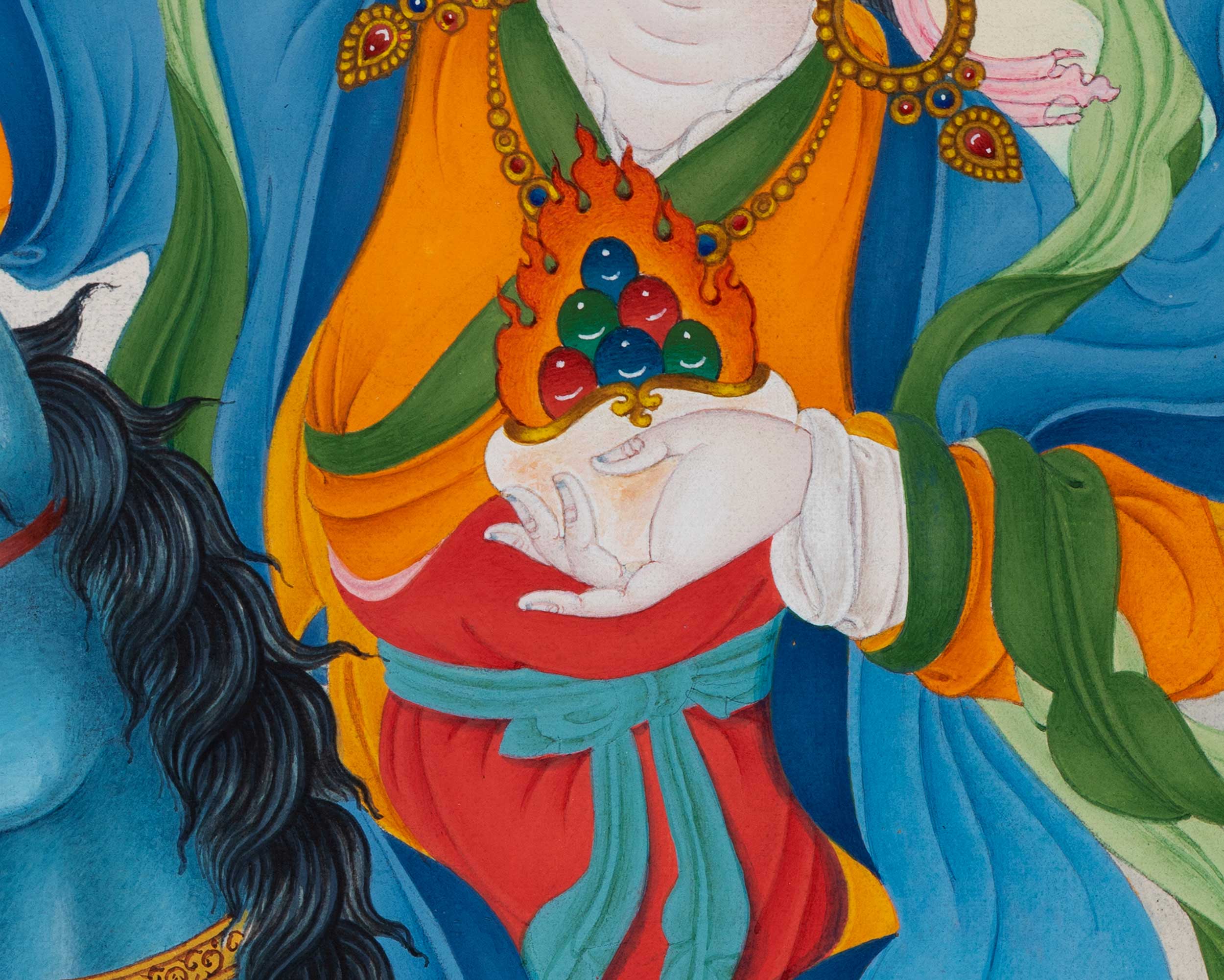 Achi Chokyi Drolma | Dakini Thangka | Tibetan Thangka Prints